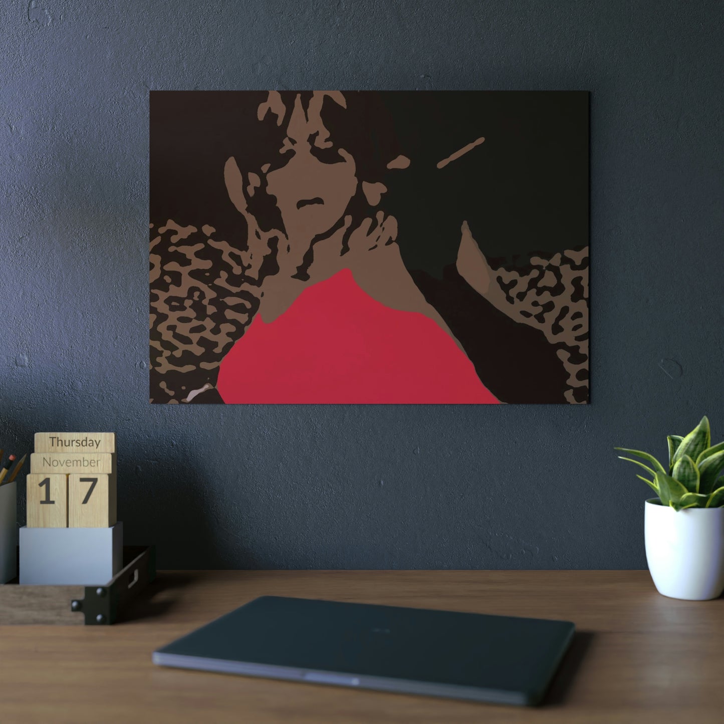 Aluminum Composite Panels ... "La Professeure A L'Universitie De Sorbonne" ... (A Paris) ... Original Works ... (Product Line For Customer) ...