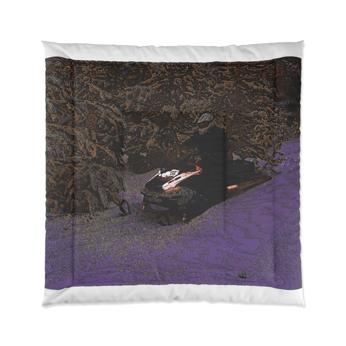 Comforter ... Yep ... "Another Day ... Riding Through The Wilderness ... " ... February 2023 ... Original Works ...