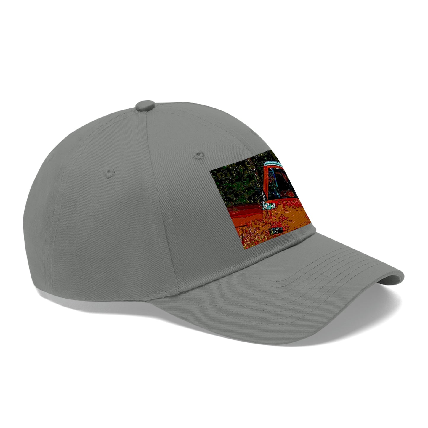 Unisex Twill Hat ... How-To-Drive-Idaho's-Mountain_Roads ... "Like A Professional" ... "Truckin' Like The Doo-Dah-Man" ...