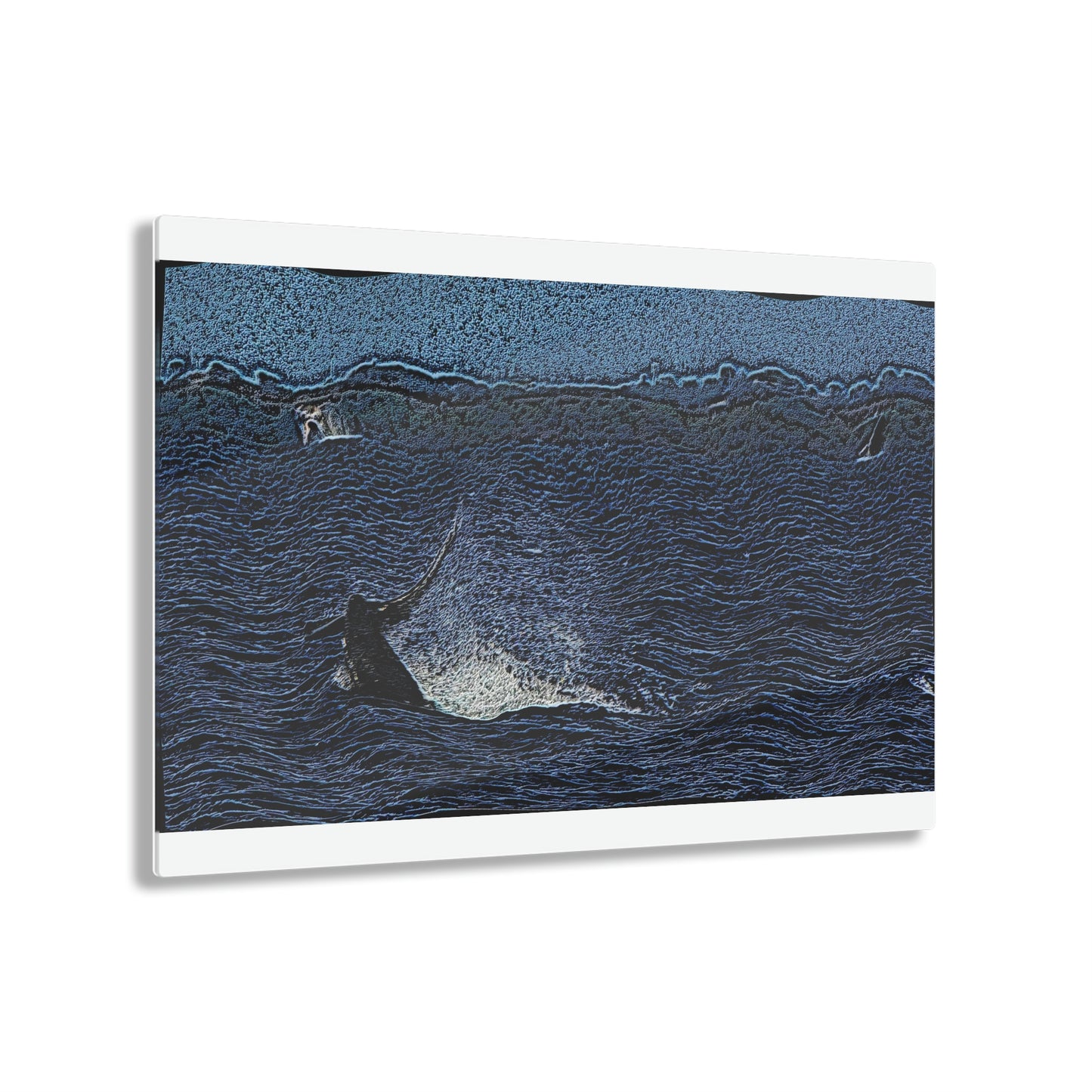 Acrylic Prints ... "A Trio Of Humpback Joy" ...  Maui, HI ... April Fools Day ... 1Apr23 ... Original Works - Family Archives ...