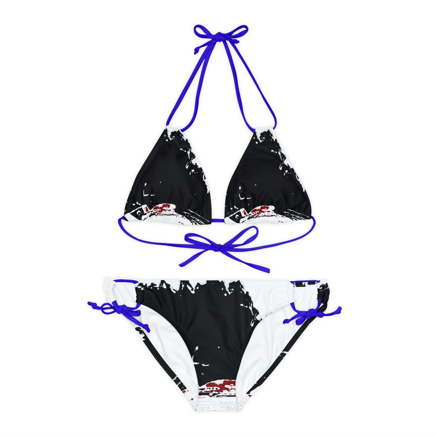 Strappy Bikini Set ... Seattle Columbia Cup On Lake Washington ... "Dave Wilcox Heads For The Win" ... Associate Gift-Photo ... Original Works ...