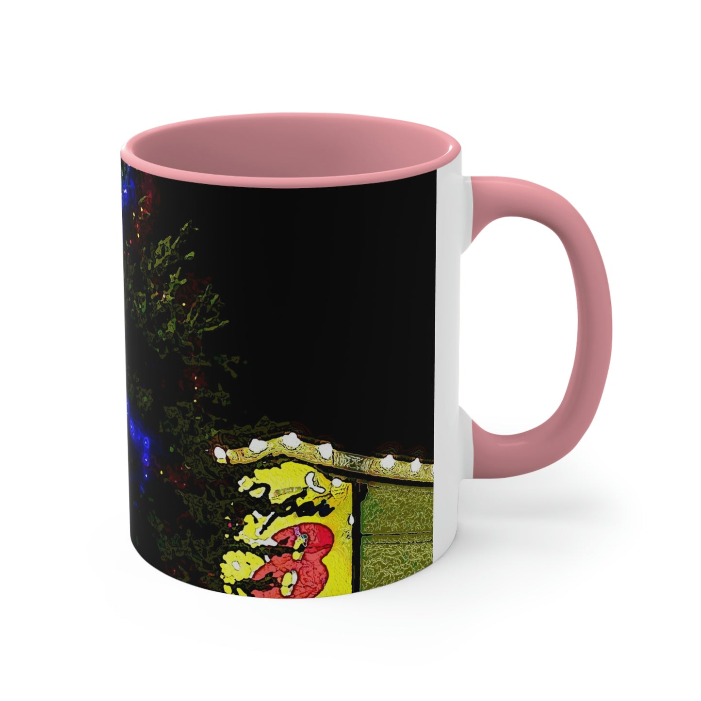 Accent Coffee Mug, 11oz ... A Very Nice Super-8 'On The Praire' ... Grangeville, Idaho ... Jan23 ... Original Works ...