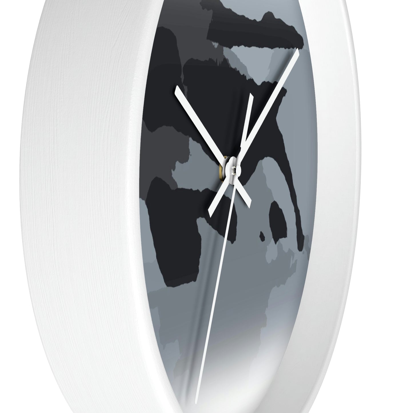 Wall clock ...  'Right Next To Us ... Whale Watch Salish Sea' ... Summer 2012 ... Friday Harbor, San Juan Island, WA ...