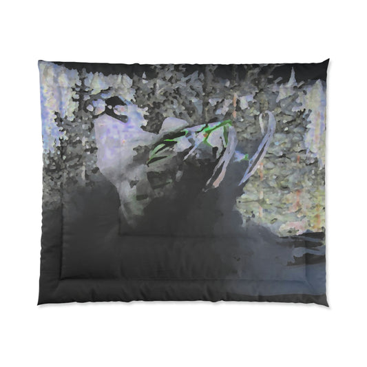 Comforter ... "Come Fly With Us At CIP Airways" .. CIP: Central_Idaho-Properties ...