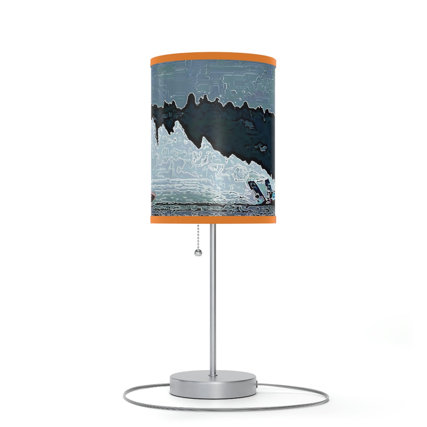 Lamp on a Stand, US|CA plug ... Seattle Columbia Cup On Lake Washington ... "Dave Wilcox Heads For The Win" ... Associate Gift-Photo ... Original Works ...