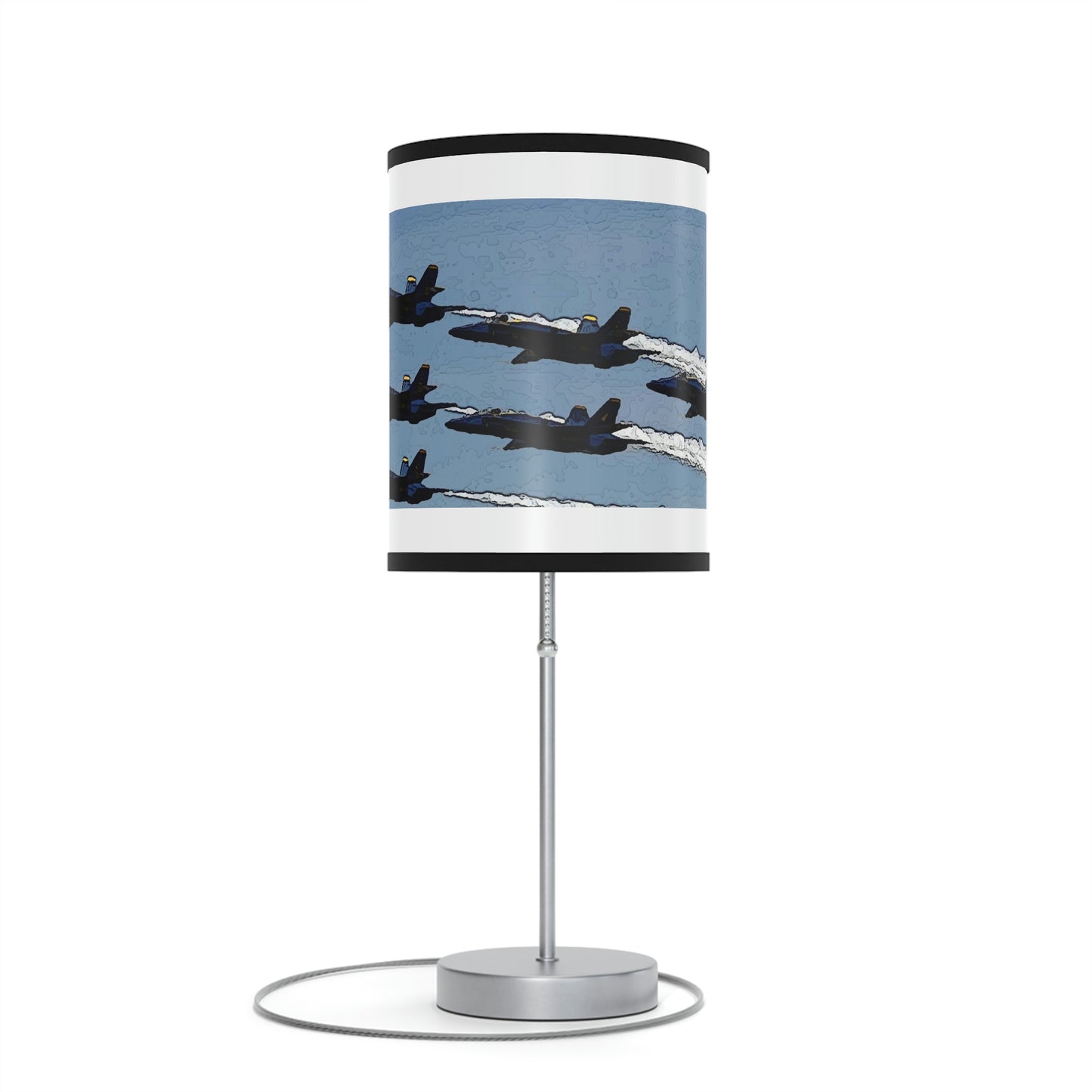 Lamp on a Stand, US|CA plug ... Seattle Seafair ..."Blue Angels Run Over Lake Washington" ... Circa Mid 1980's ... Dr FJ Holt ... Original Works ...