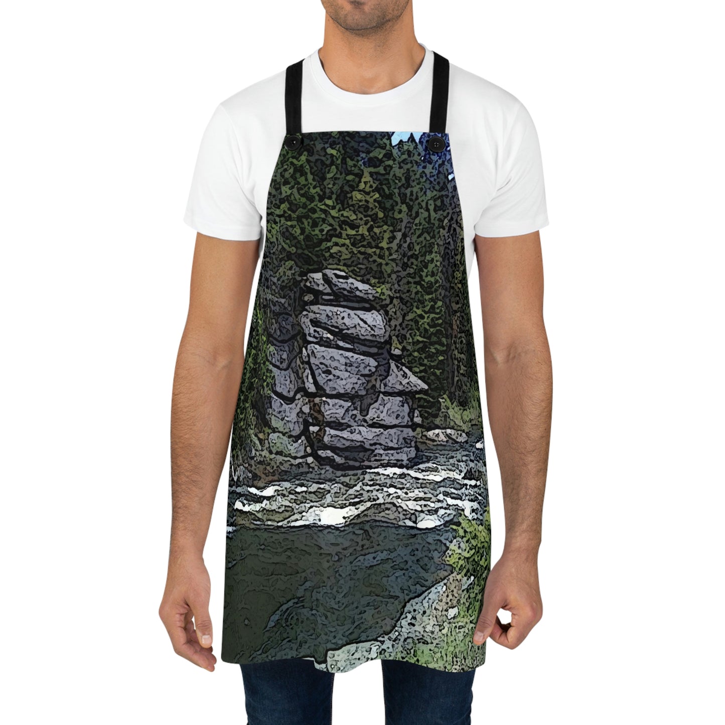 Apron ..."I Am Innocent" ... Tricky-Dick Immortalized ... Nixon Rock: Along The River ... Central Idaho, Summer 2020 ... Original Works ...