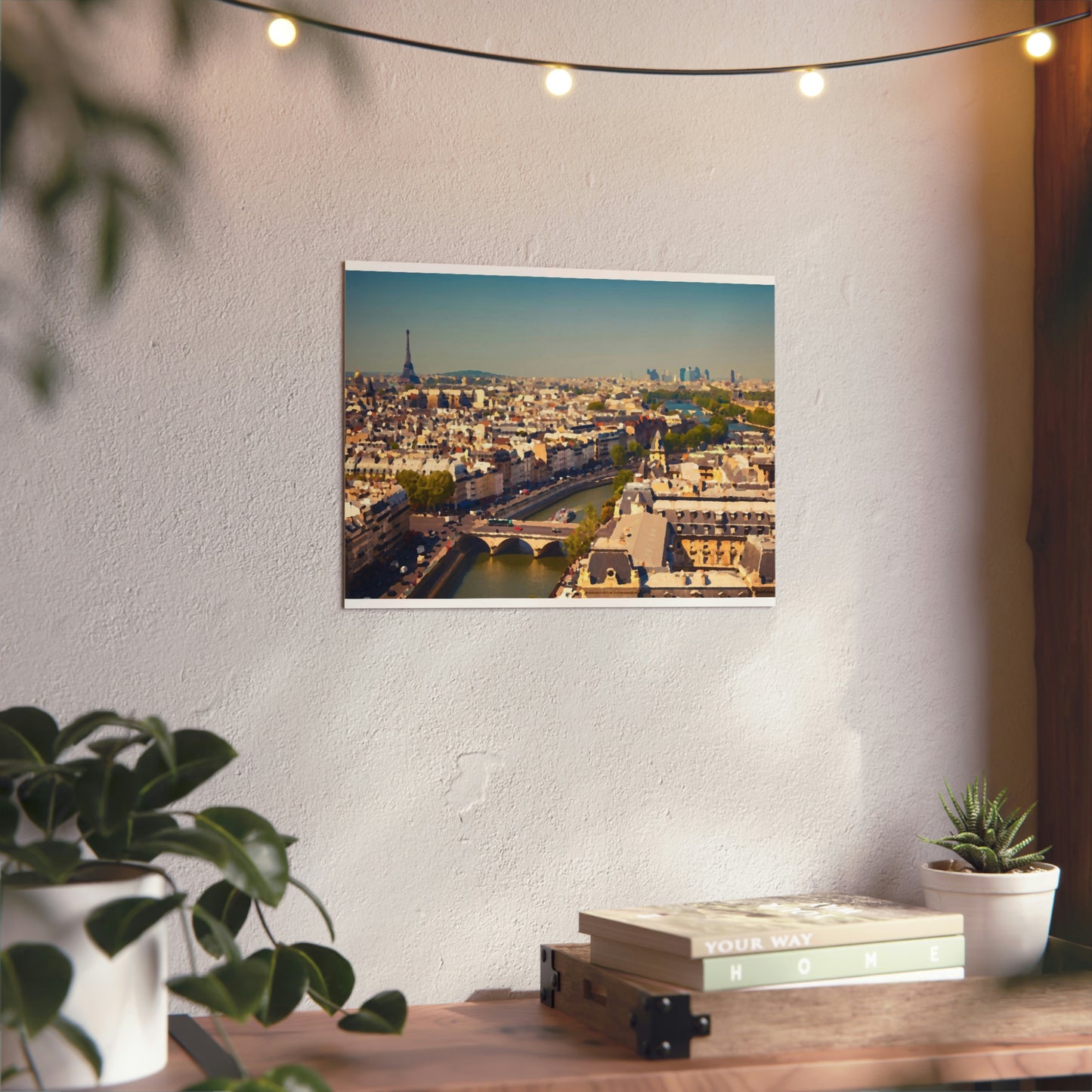 Aluminum Composite Panels ... "Allons Y A La Paris!"... A View Of 'The River Seine & Le Tour Eiffel' ... Family Archives ... Original Works ...