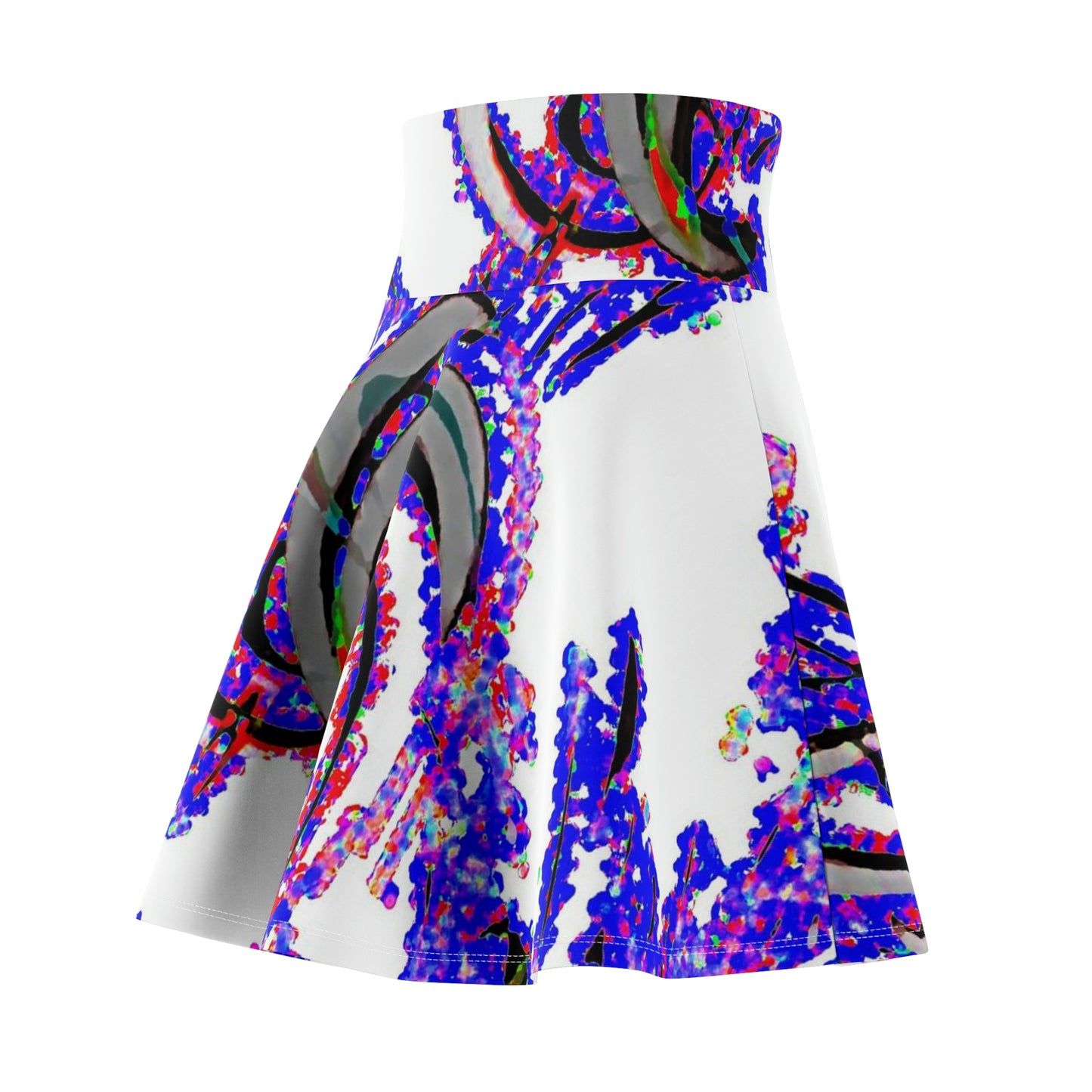 Women's Skater Skirt ... "Waning Moon" ... Central Idaho ... October 2022 ... Rendering Time: 22 Hours ... Original Works ...