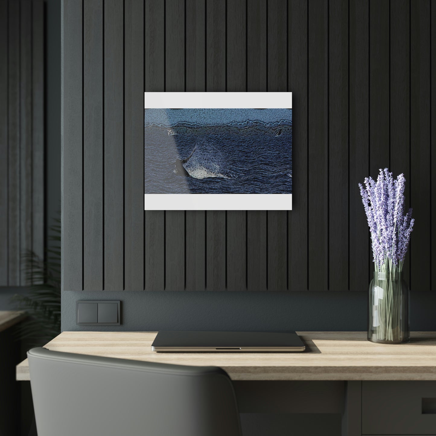 Acrylic Prints (French Cleat Hanging) ... "A Trio Of Humpback Joy" ...  Maui, HI ... April Fools Day ... 1Apr23 ... Original Works - Family Archives ...