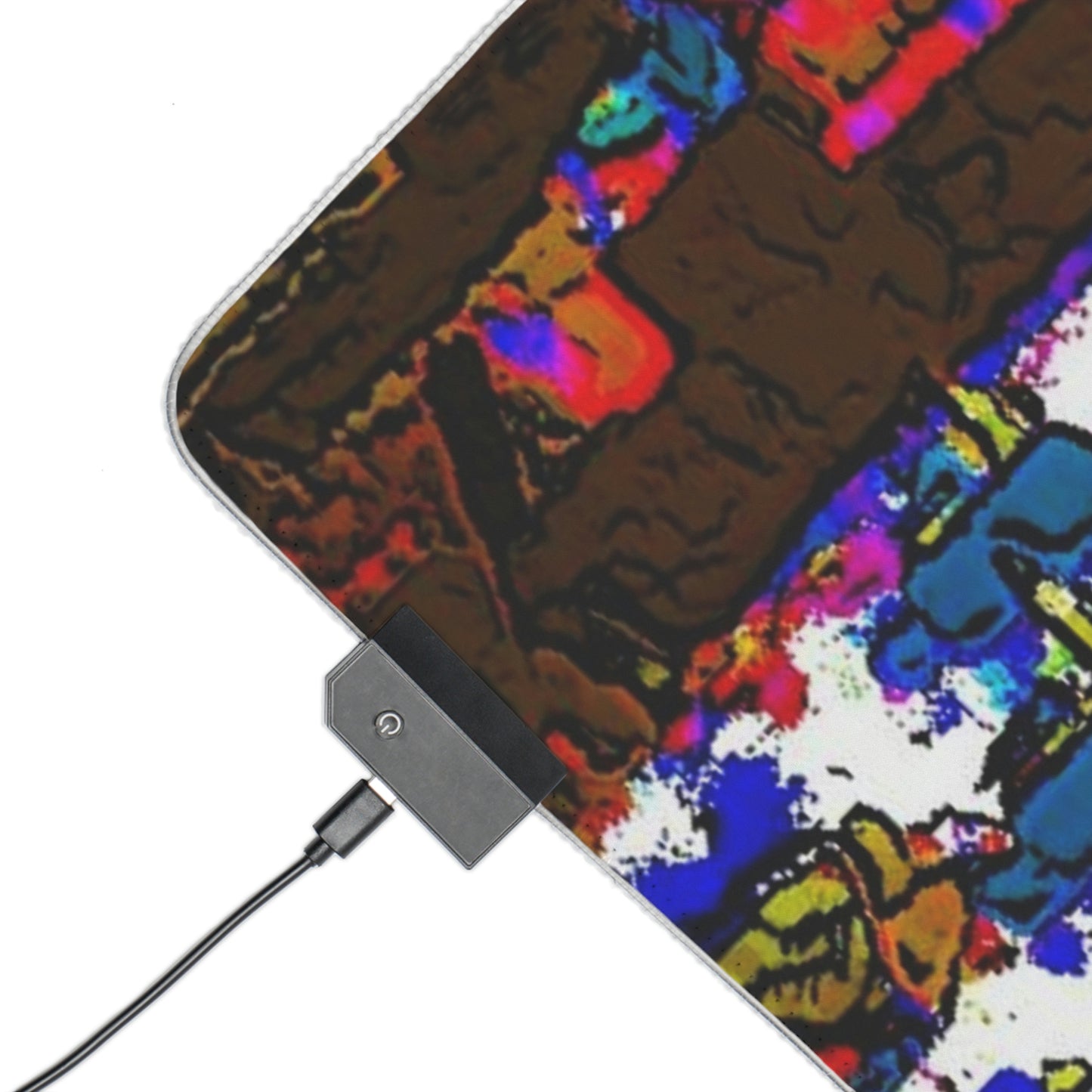 LED Gaming Mouse Pad ... A Crazy Street ... 'Eight Winding Curve-Switchbacks' ... "Lombard Street, San Francisco, CA' ... Family Archives: 1970's ... Original Works ...