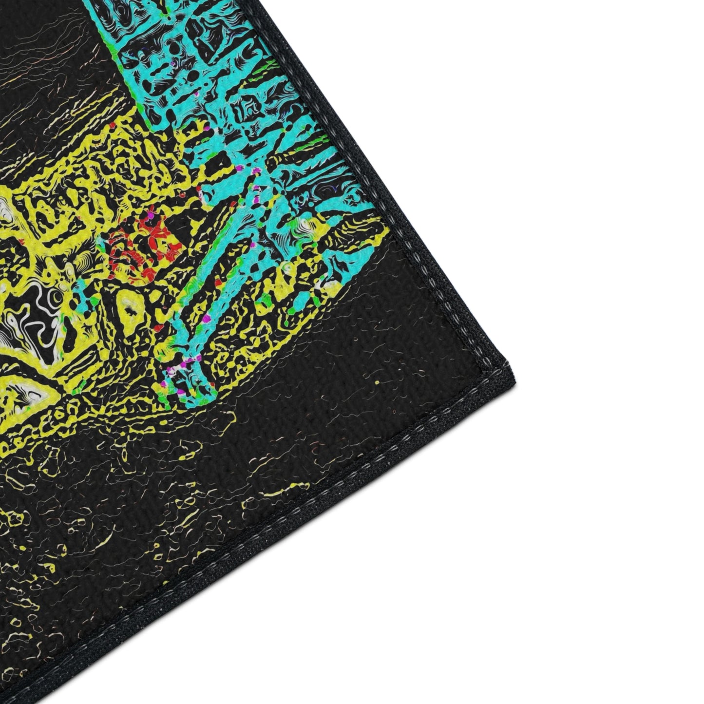 Heavy Duty Floor Mat ... "Snow Vehicle In Snow Storm At-Rest" ... Circa 12Mar23 ... Central Idaho ... 18-Hours Rendering Time: Original Works ...