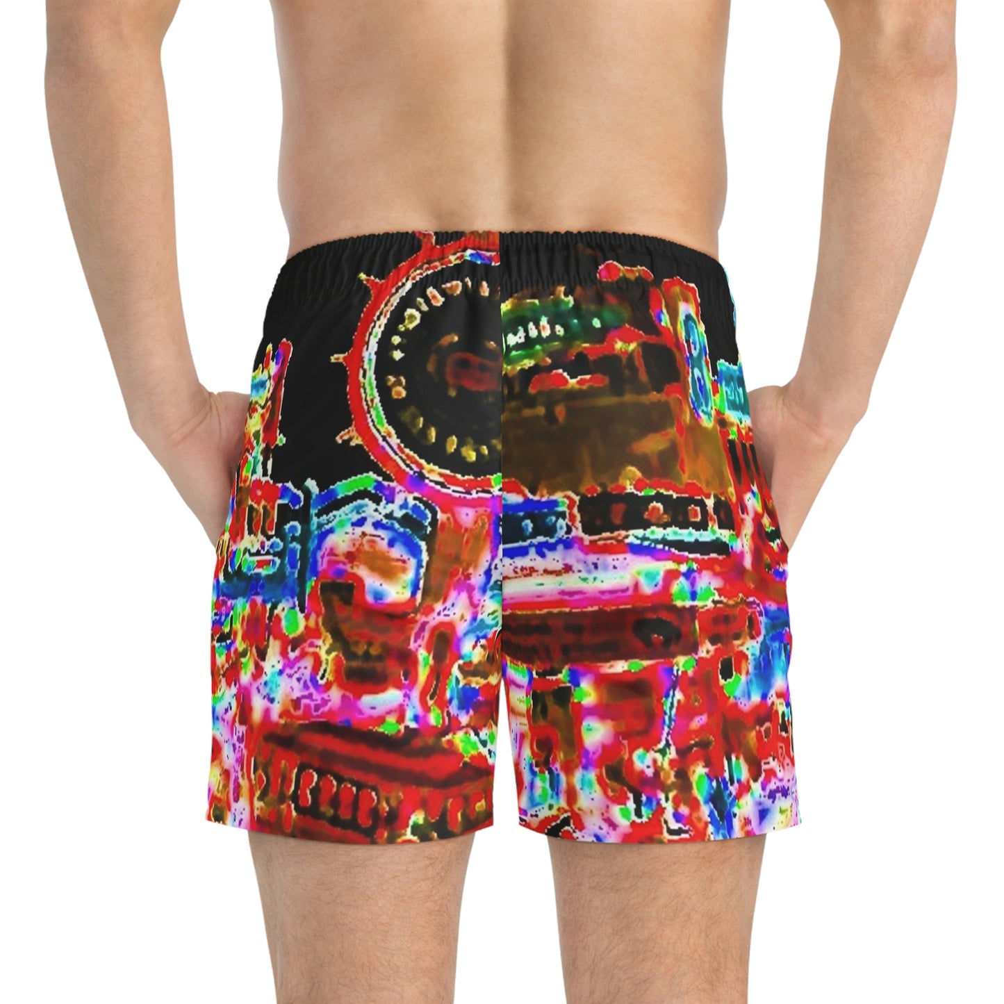 Swim Trunks ... "No.9 Fishermen's Grotto - Fishermen's Wharf, SF, California" ... Family Archives: 1970's ... Original Works ...
