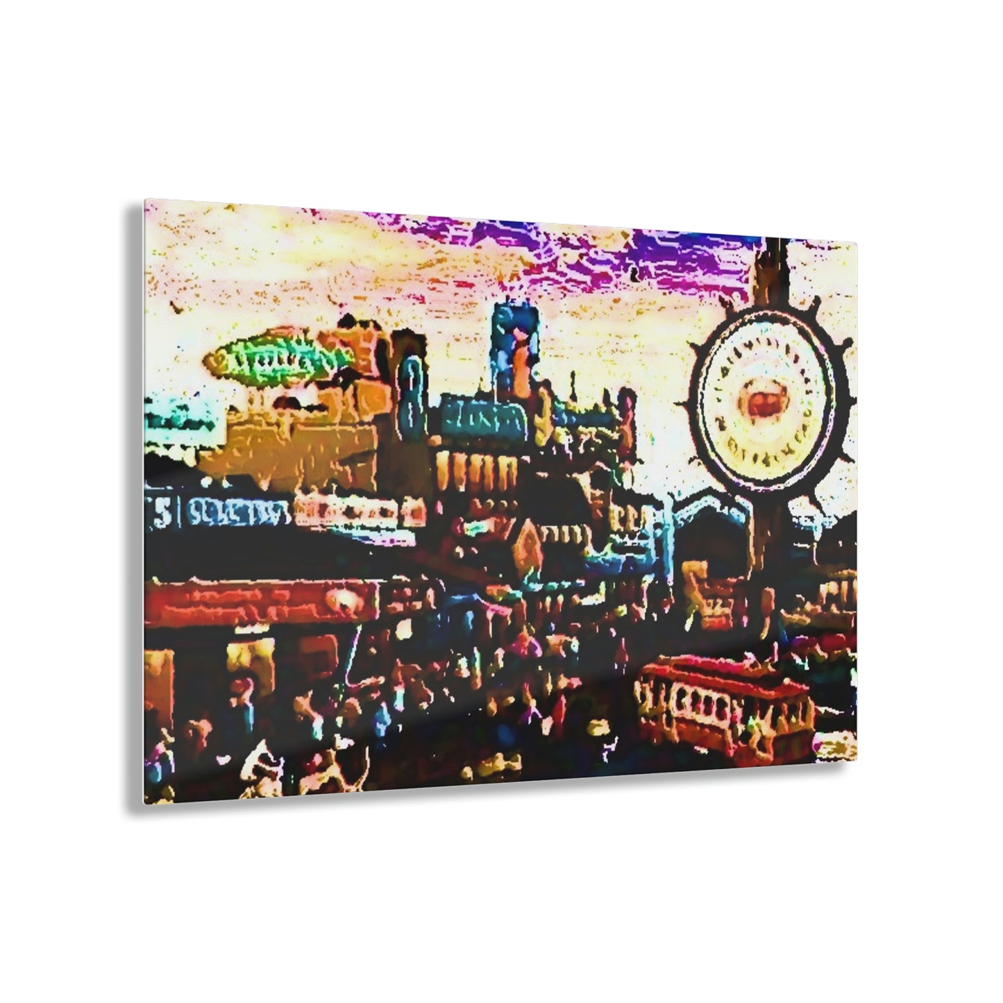 Acrylic Prints ... "No.9 Fishermen's Grotto - Fishermen's Wharf, SF, California" ... Family Archives: 1970's ... Original Works ...