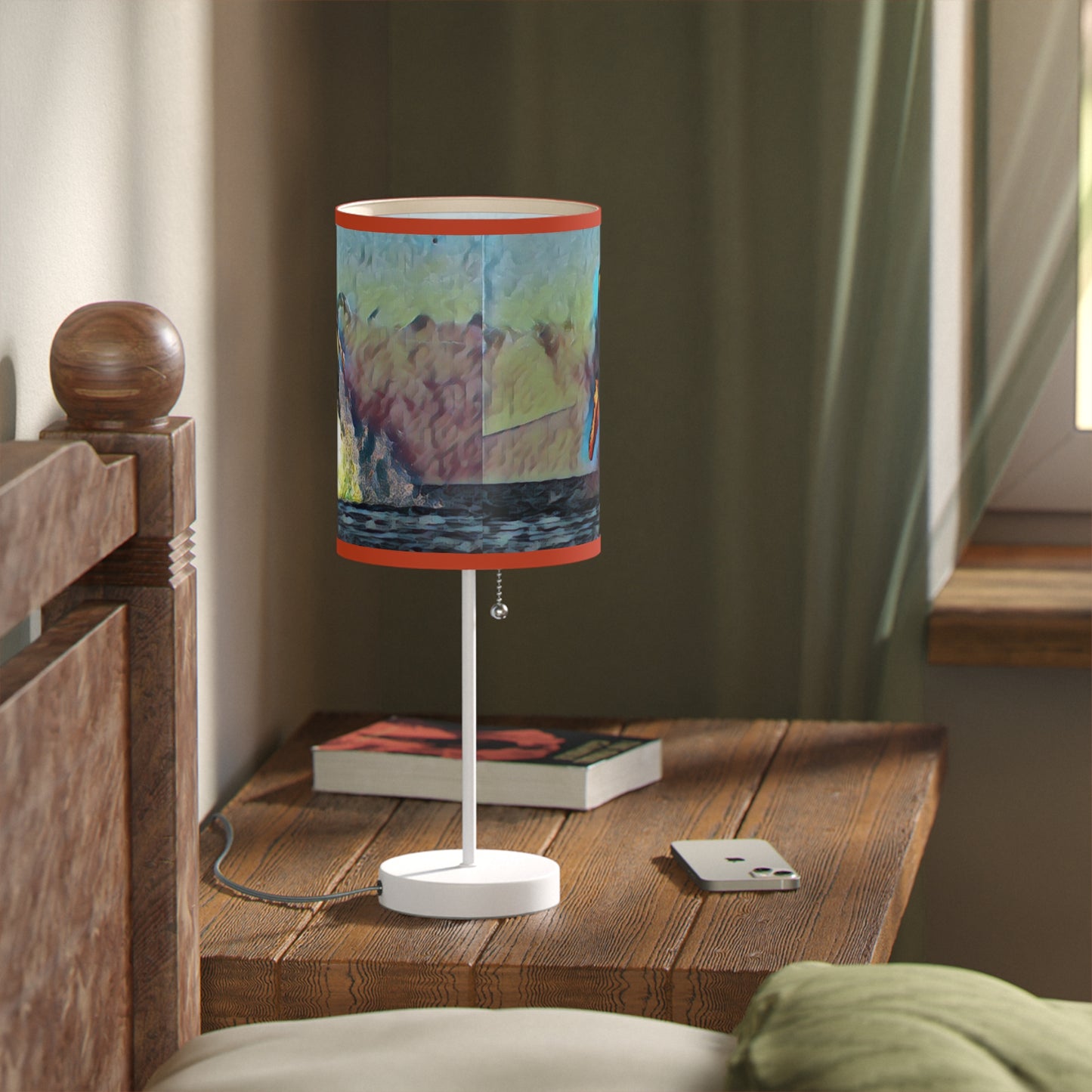 Lamp on a Stand, US|CA plug ... An Extraordinary Humpback Breach ... 'With Explosive Energy' ... Family Archives (KPH) ... Circa: 21st Century. Maui, HI ... Original Works ...