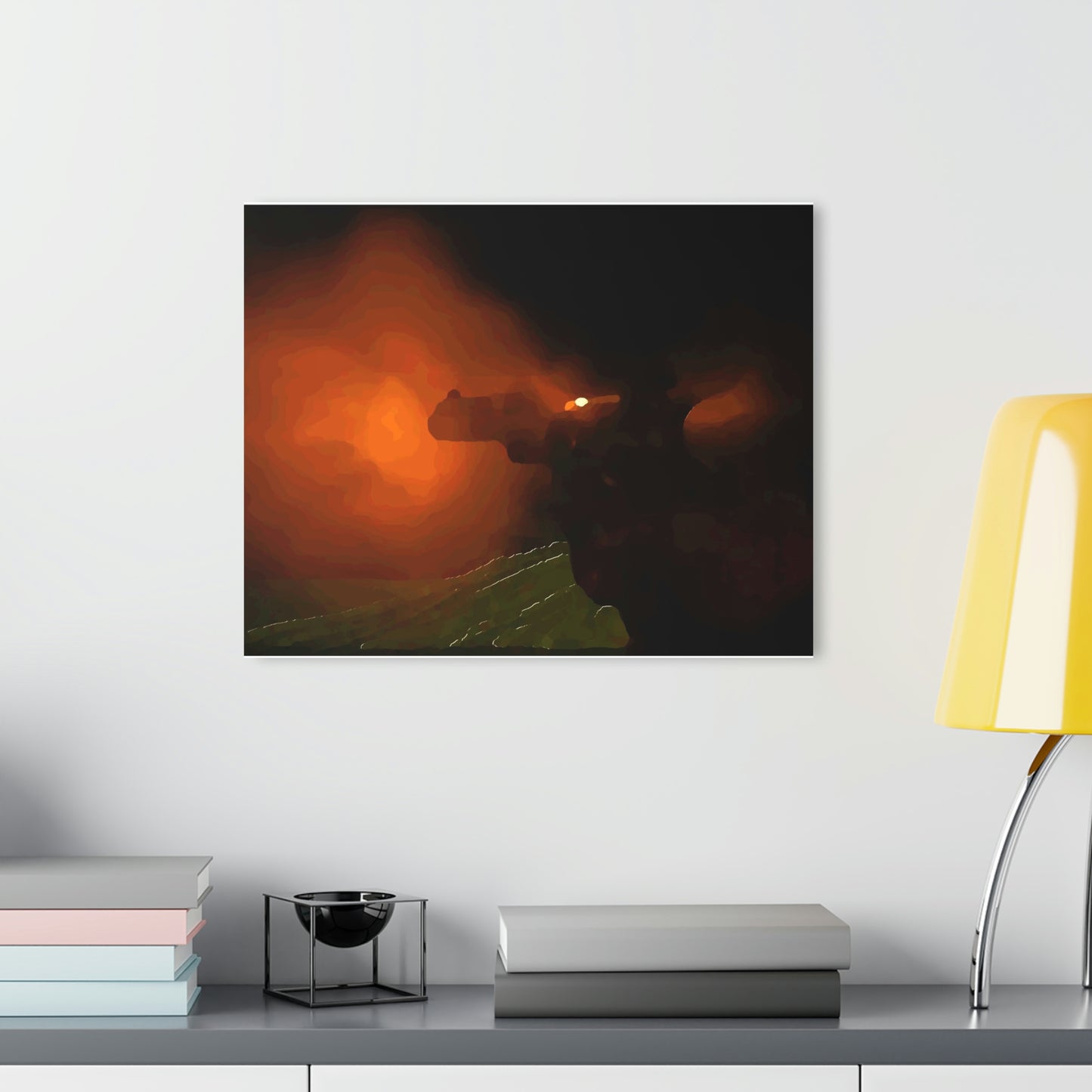 Acrylic Prints (French Cleat Hanging) ... Ruger .357 Magnum Early-Morning-Target-Practice ... 'Circa April 2022' ... Original Works ...