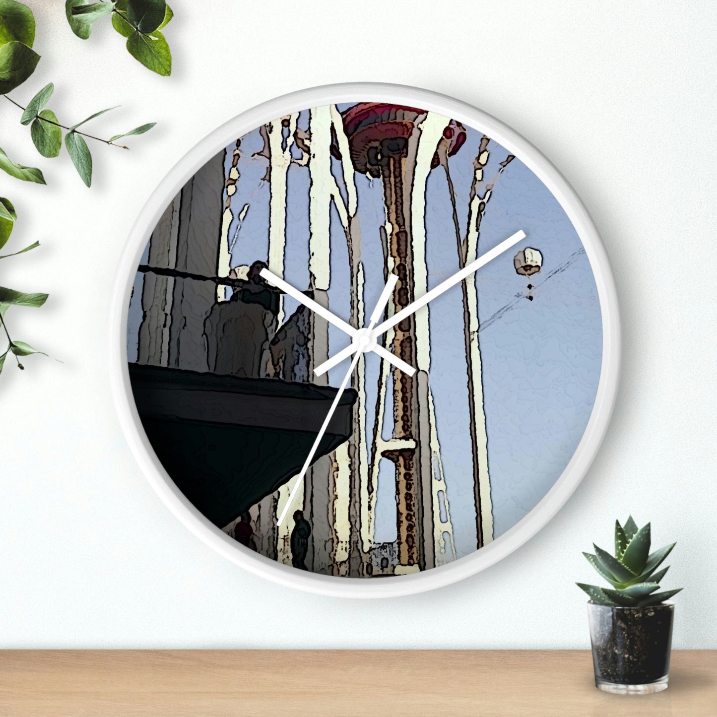 Wall clock ... "Seattle's World Fair ... 'A Family Favourite' ..." Original Works ...