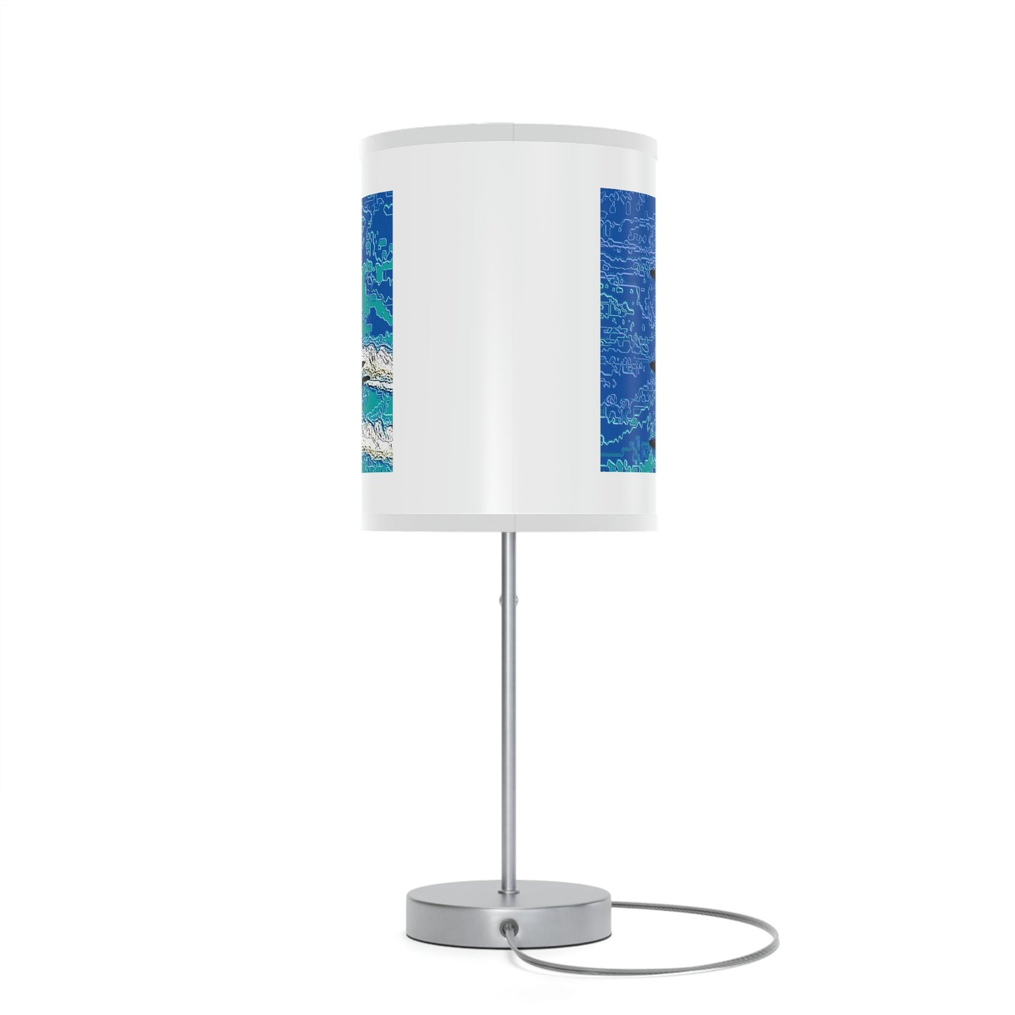 Lamp on a Stand, US|CA plug ... Seattle Seafair ..."Blue Angels Run Over Lake Washington" ... Circa Mid 1980's ... Dr FJ Holt ... Original Works ...