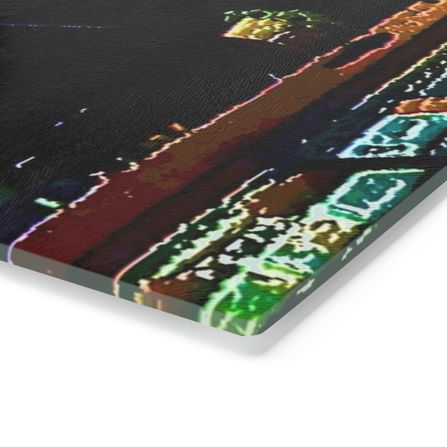 Cutting Board ...  Pioneer Square & Smith Tower ... 'That World Famous View' ... Colleague Supplied Photo ... Original Works ...