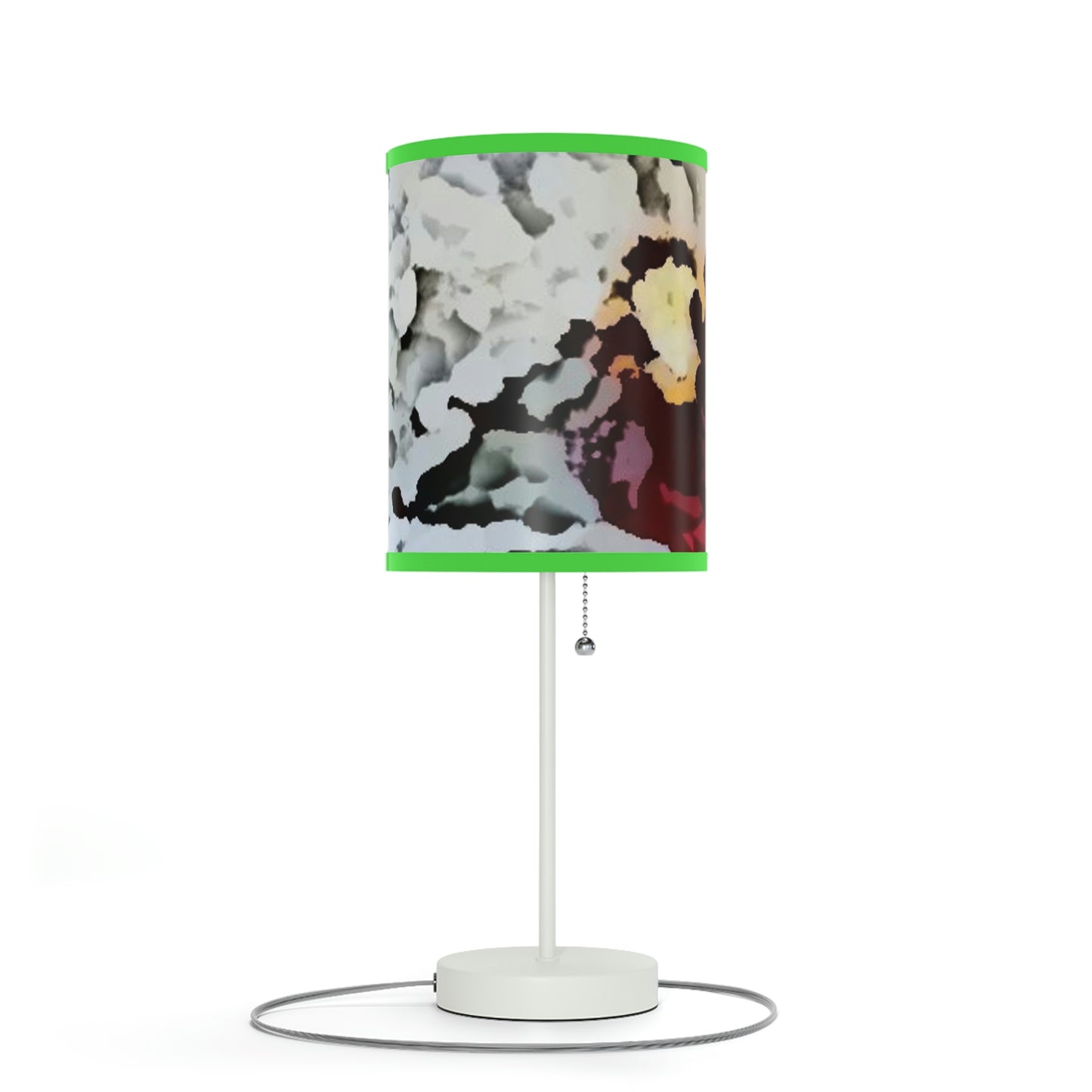 Lamp on a Stand, US|CA plug ... "A Friendly Flower" ... Pointsettia 'Pointing' ... Original Works ... (Supplied Photograph) ...