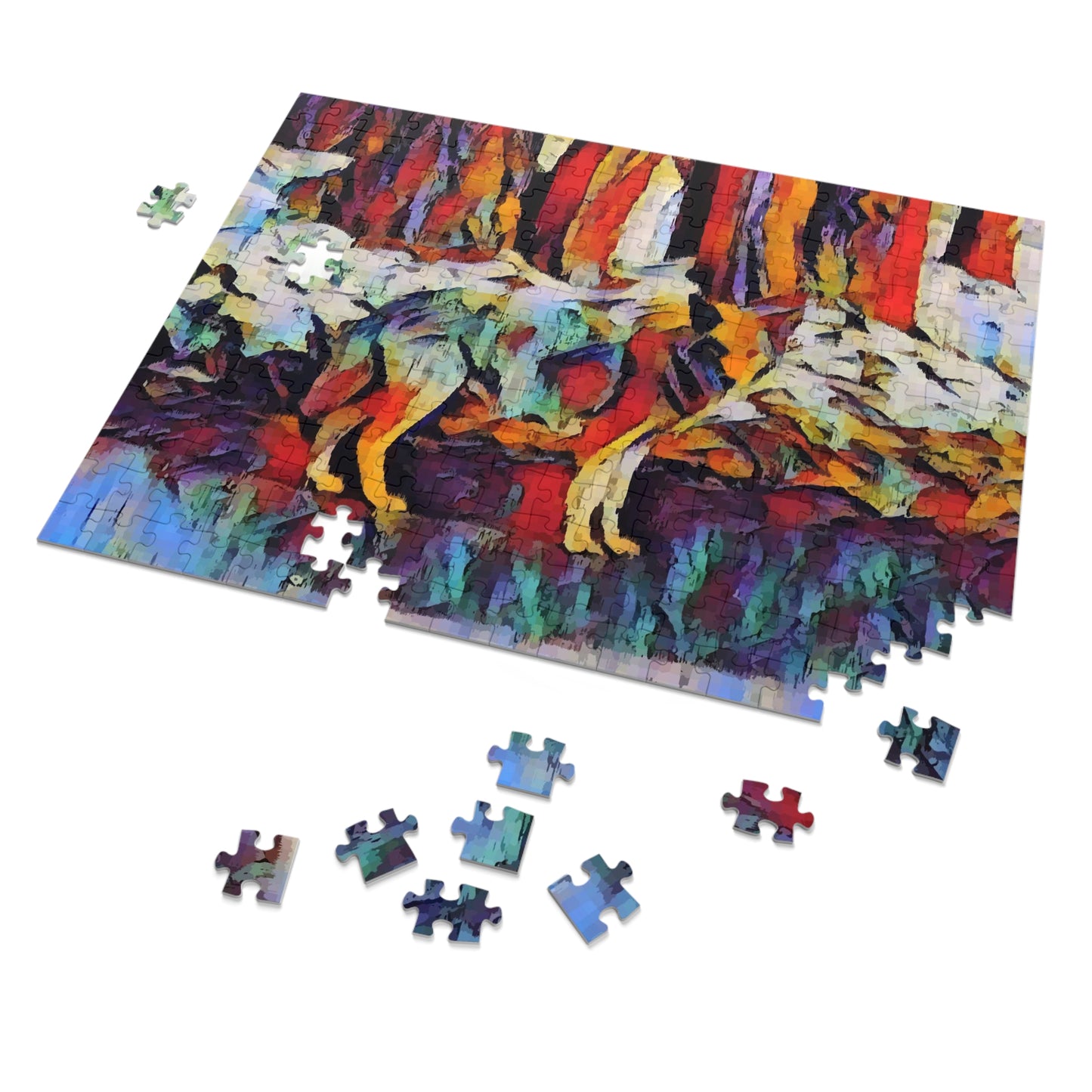 Jigsaw Puzzle (30, 110, 252, 500,1000-Piece) ... Coyote ... "Yosemite Valley: Circa May23 ... KPH Base Photo" ... Original Works ...