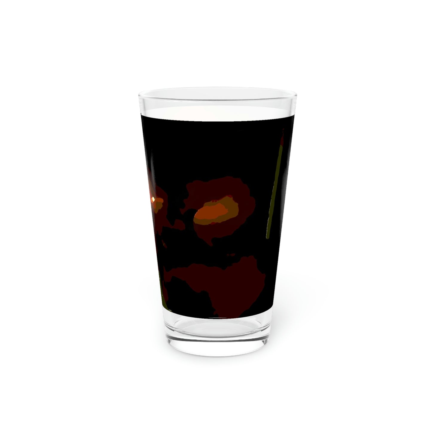 Pint Glass, 16oz ... Ruger .357 Magnum Early-Morning-Target-Practice ... 'Circa April 2022' ... Original Works ...