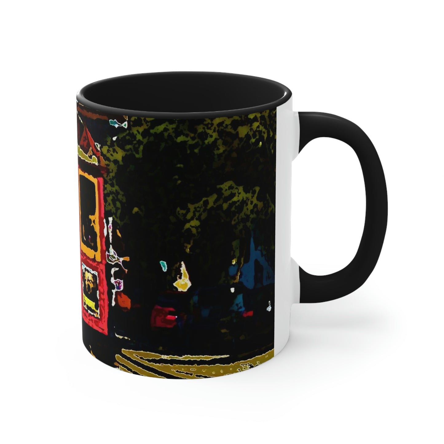 Accent Coffee Mug, 11oz ... San Francisco ... 'A Rice-A-Roni-A-San Francisco Treat' ... "A Cable Car Classic" ... Family Archives: 1973 ... Original Works ...