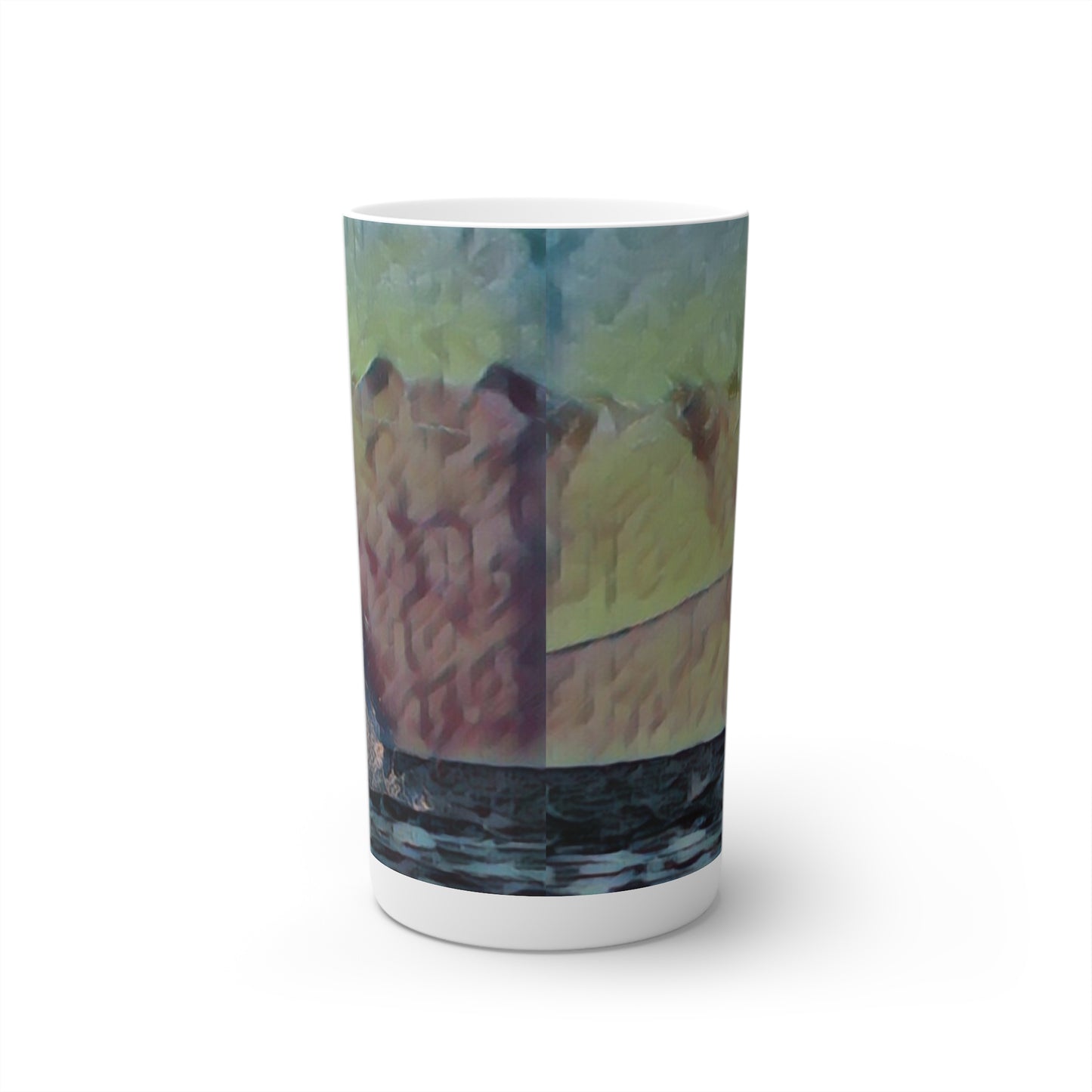 Conical Coffee Mugs (3oz, 8oz, 12oz) ... An Extraordinary Humpback Breach ... 'With Explosive Energy' ... Family Archives (KPH) ... Circa: 21st Century. Maui, HI ... Original Works ...