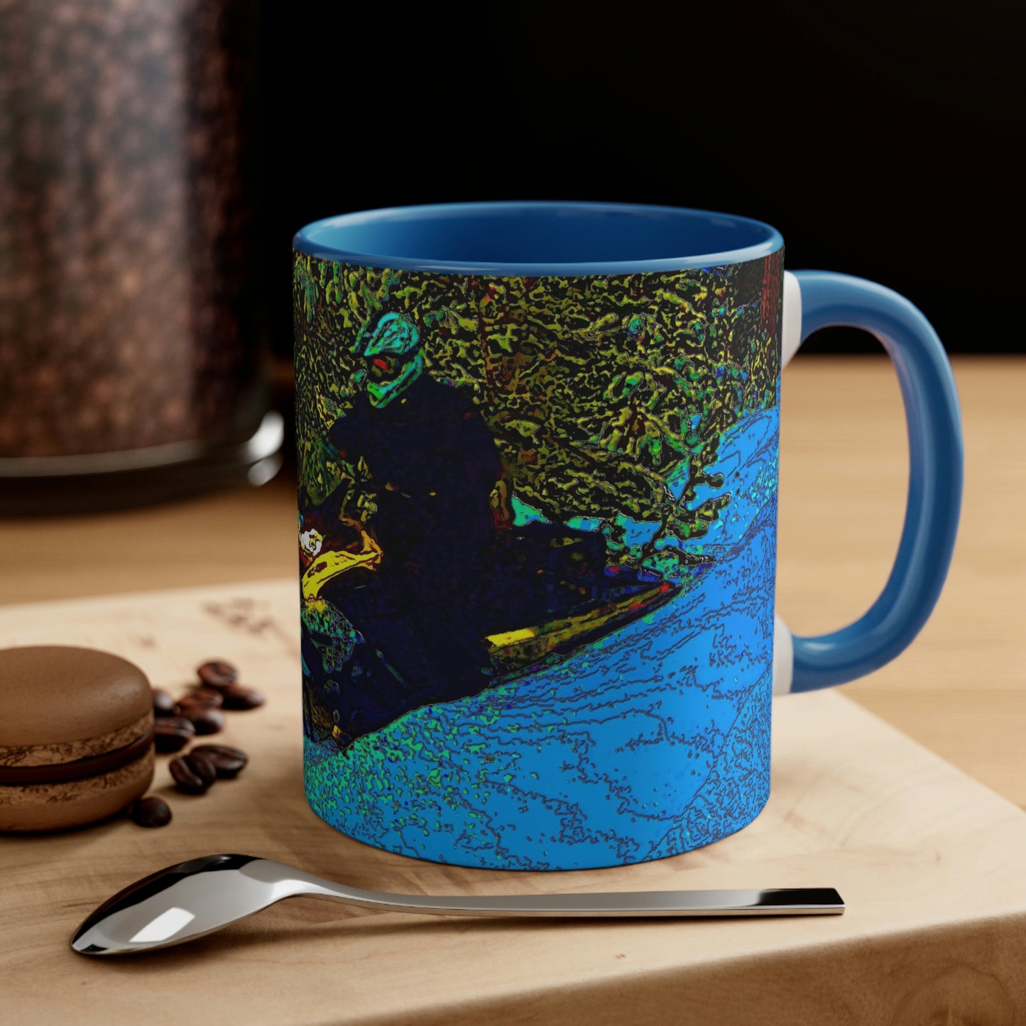 Accent Coffee Mug, 11oz ... Yep ... "Another Day ... Riding Through The Wilderness ... " ... February 2023 ... Original Works ...