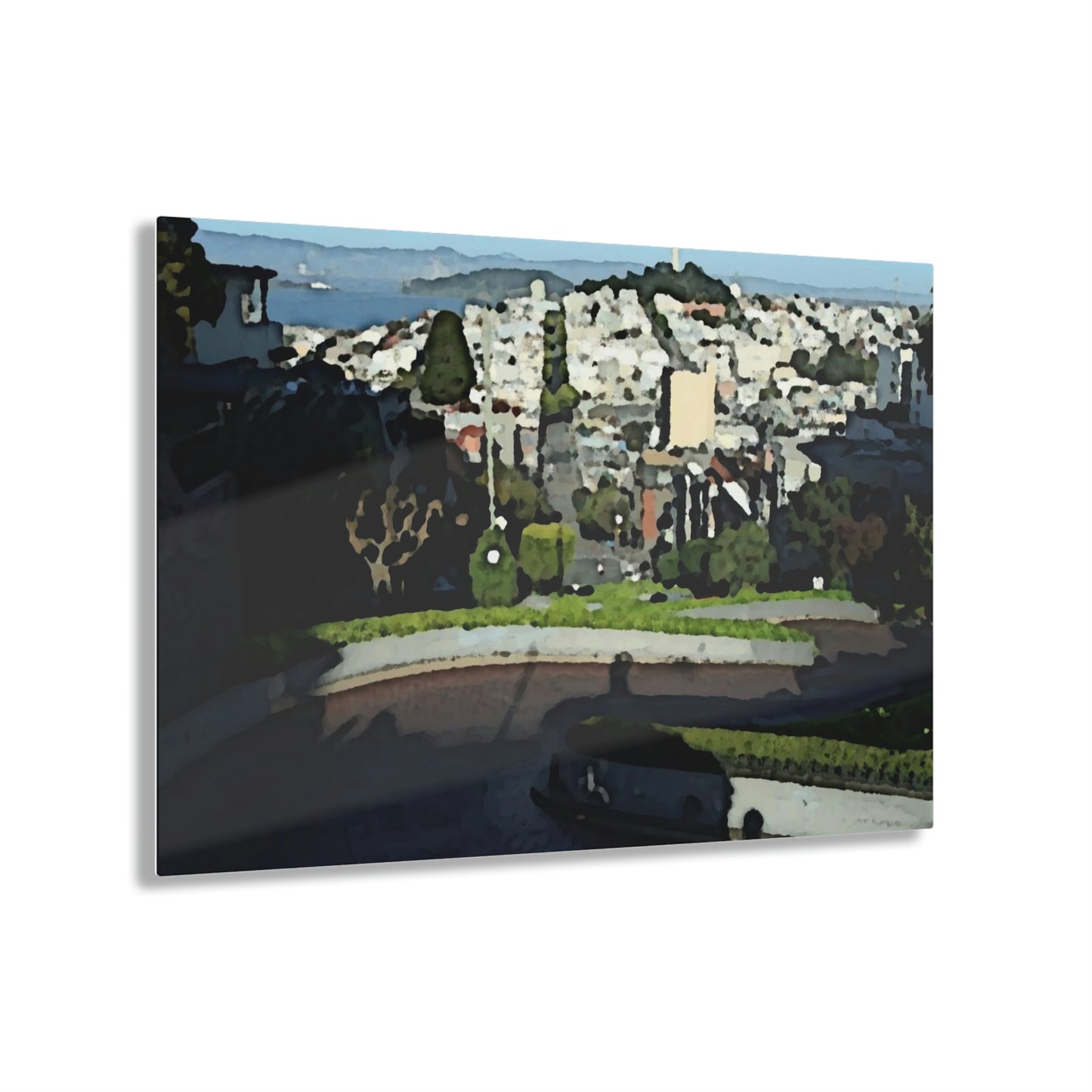 Acrylic Prints ... "Lombard Street San Francisco, CA, USA" ... Family Archives 1970's ... Original Works ...