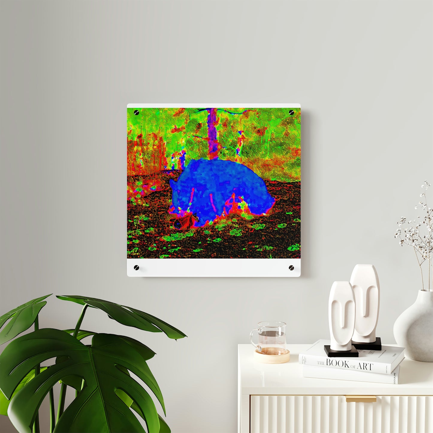 Acrylic Wall Art Panels ... RCY: "Rhett Creek Yogi ... '500 Lbs Of Autumn Season Hunger' ..."  ... September 2022 ... Central Idaho ... Original Works ...