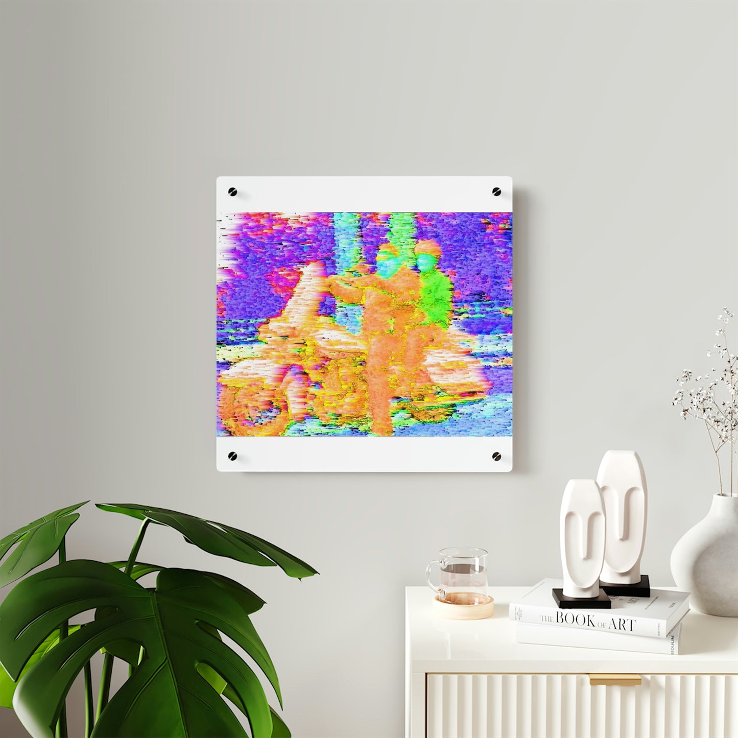 Acrylic Wall Art Panels ... "Hang On Babe ... Fuel Level's Low ... 'Gotta Hit The Juice For A Bit ... Expect 150mph For-A-Stretch'  " ... Original Works ...