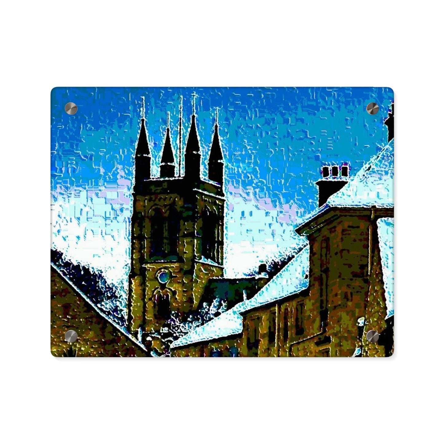 Acrylic Wall Art Panels ....  Walikng The Streets & Alleys ... 'Strolling The Canals ... '  ... Original Works  ...