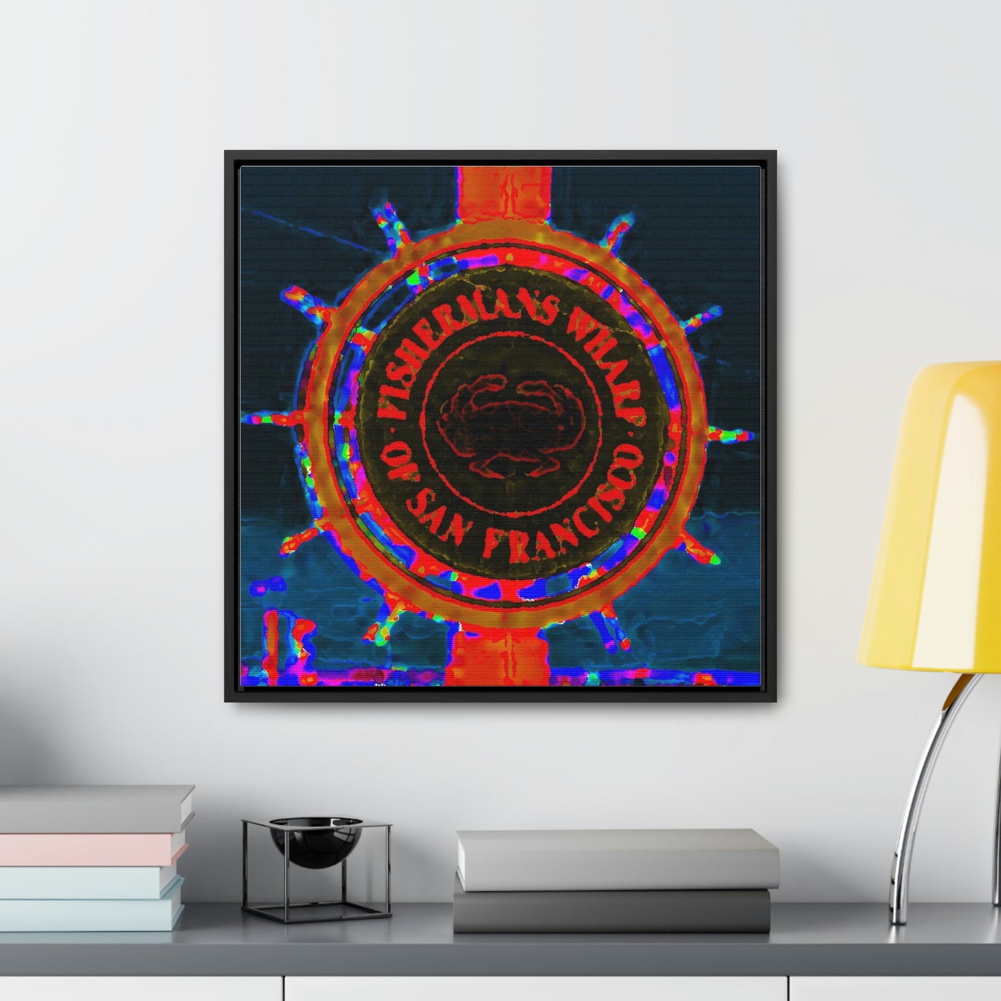 Gallery Canvas Wraps, Square Frame ... "No.9 Fishermen's Grotto - Fishermen's Wharf, SF, California" ... Family Archives: 1970's ... Original Works ...