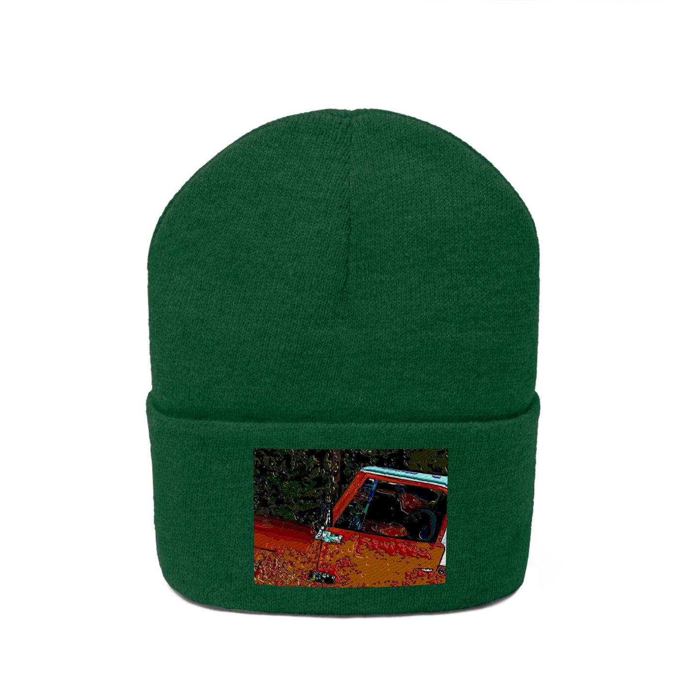 Knit Beanie ... How-To-Drive-Idaho's-Mountain_Roads ... "Like A Professional" ... "Truckin' Like The Doo-Dah-Man" ...