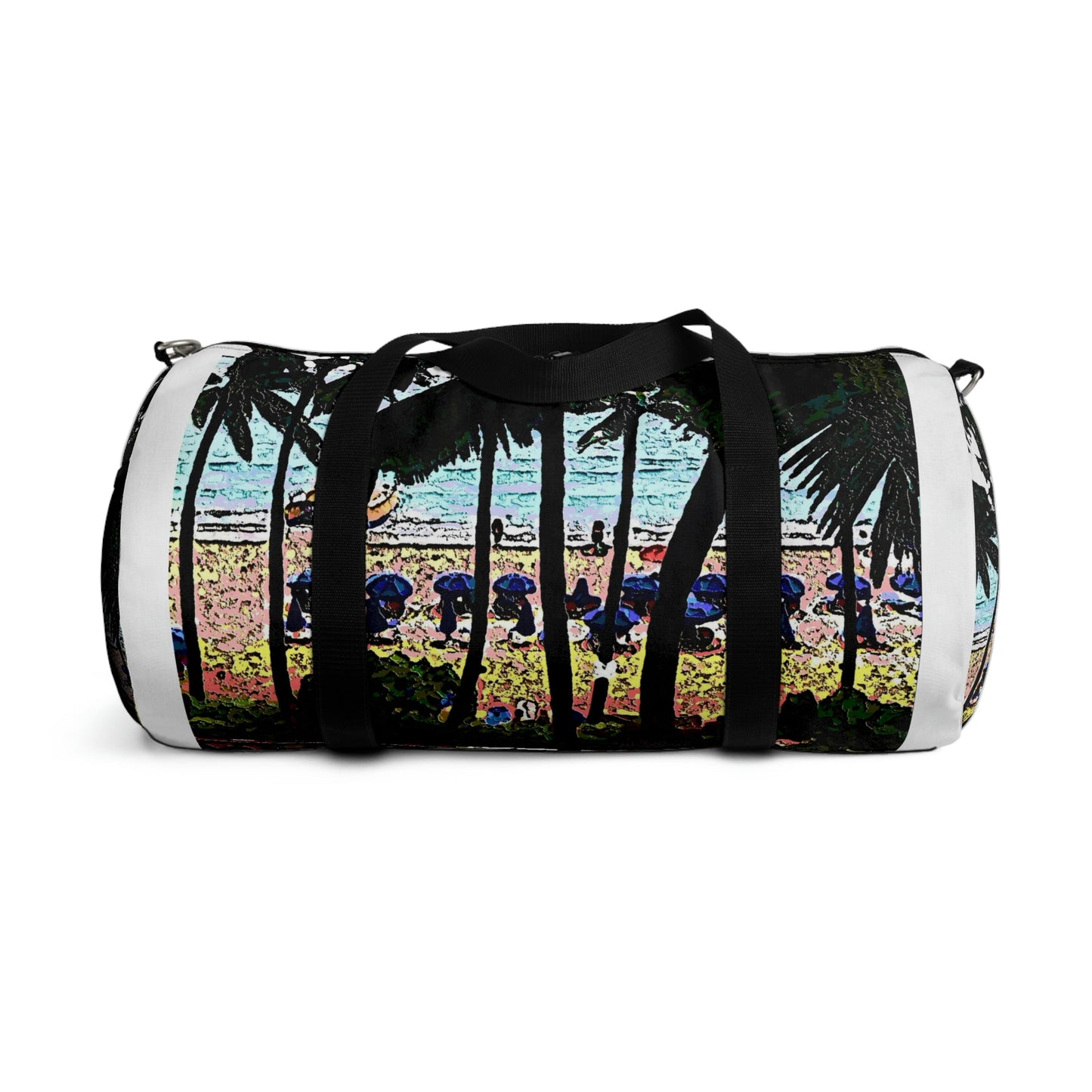 Duffel Bag ... "A Beautiful Beach Amongst The Palms" ... The Outrigger Waikiki, Honolulu, Oahu ... Original Works ...