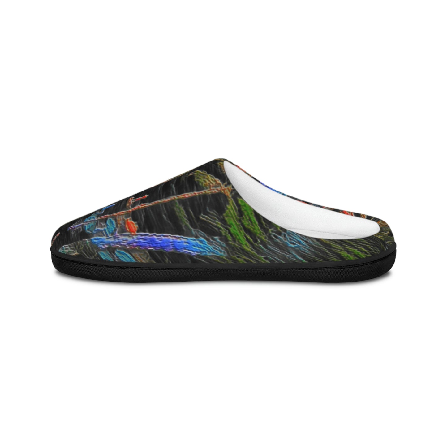 Men's Indoor Slippers ... "The Royal Hawai'ian: Waikiki Beach_Beach" ... Honolulu, HI ... October 2014 (Halloween) ... Original Works ...