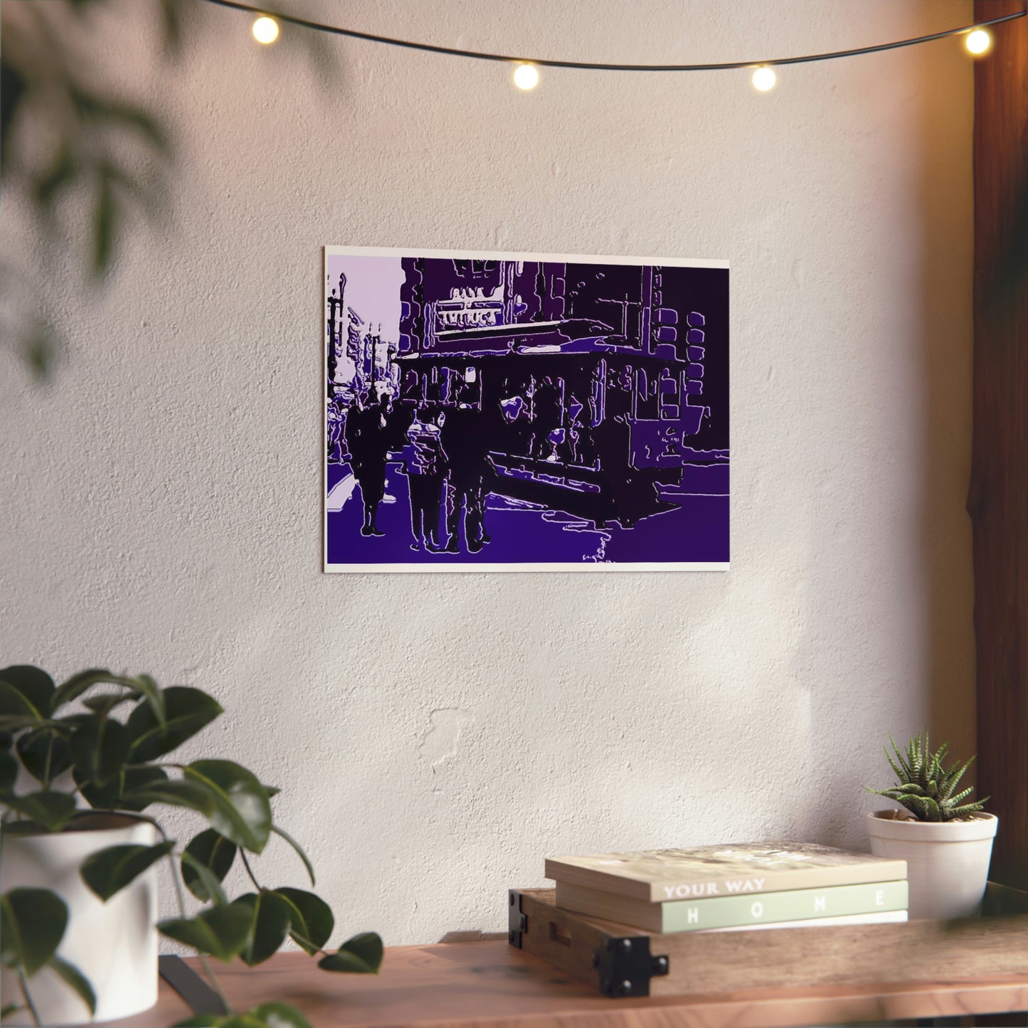 Aluminum Composite Panels ... "Cable Car Turnaround Round-About" ... 'The End Of The Line' ... Family Archives (Father) ... Original Works ...