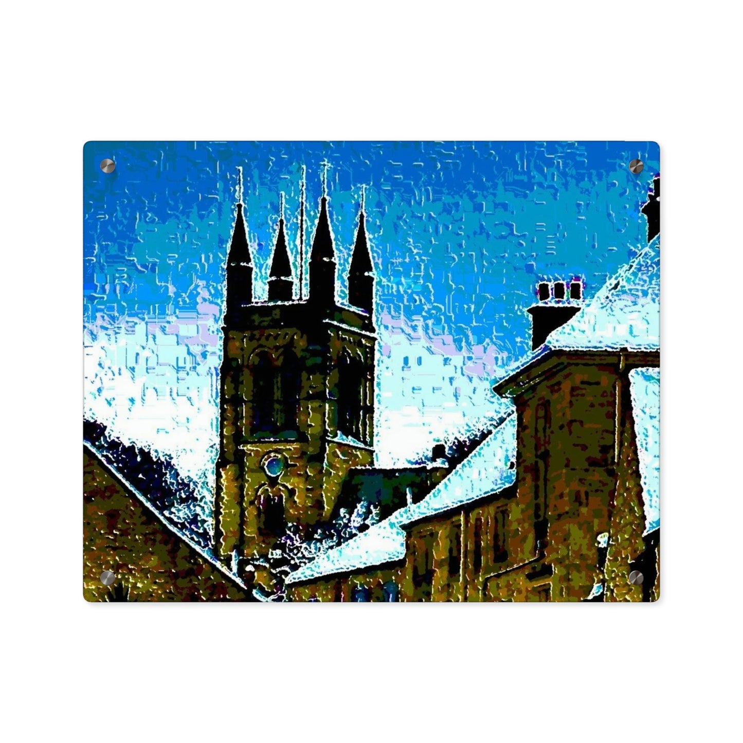 Acrylic Wall Art Panels ....  Walikng The Streets & Alleys ... 'Strolling The Canals ... '  ... Original Works  ...