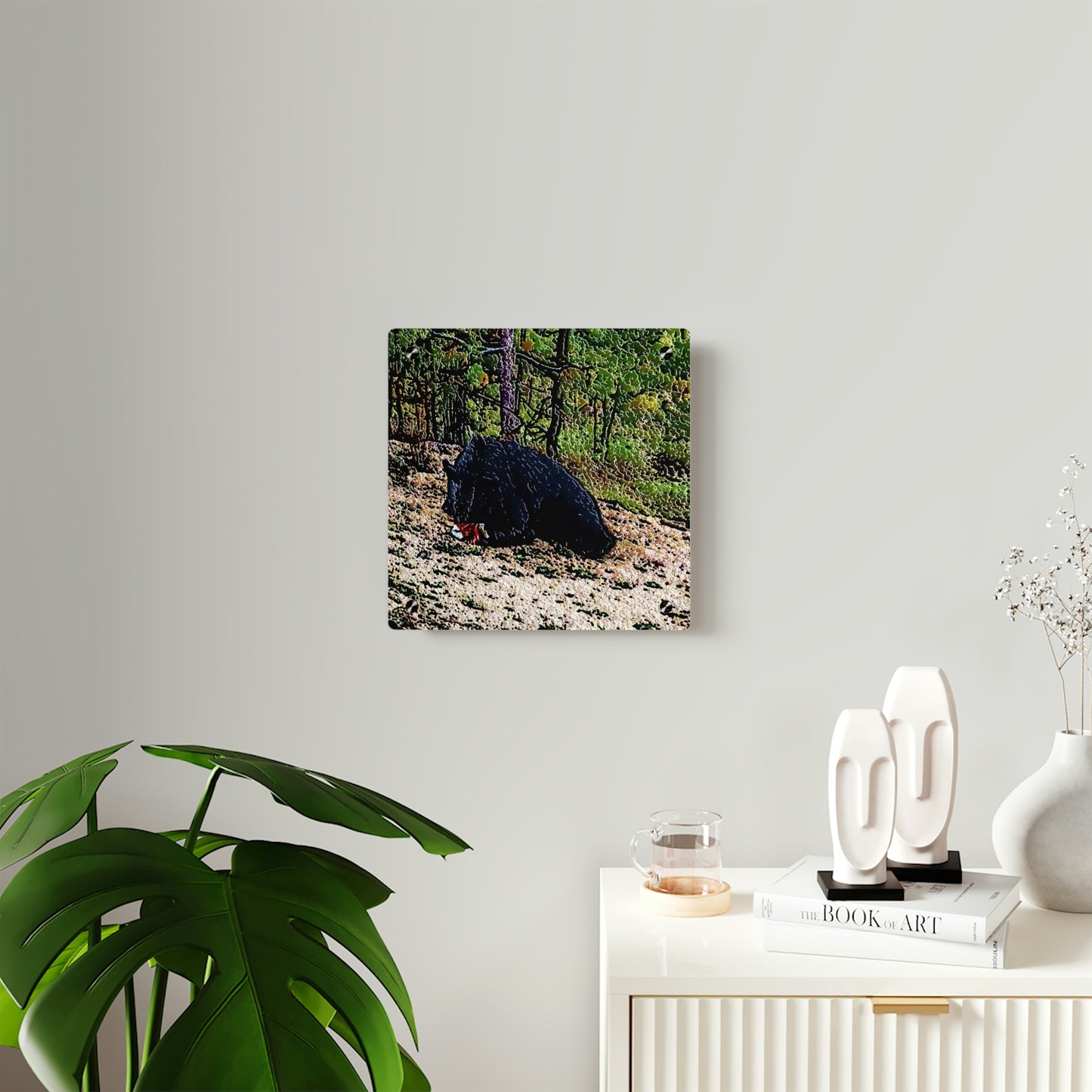 Acrylic Wall Art Panels ... RCY: "Rhett Creek Yogi ... '500 Lbs Of Autumn Season Hunger' ..."  ... September 2022 ... Central Idaho ... Original Works ...