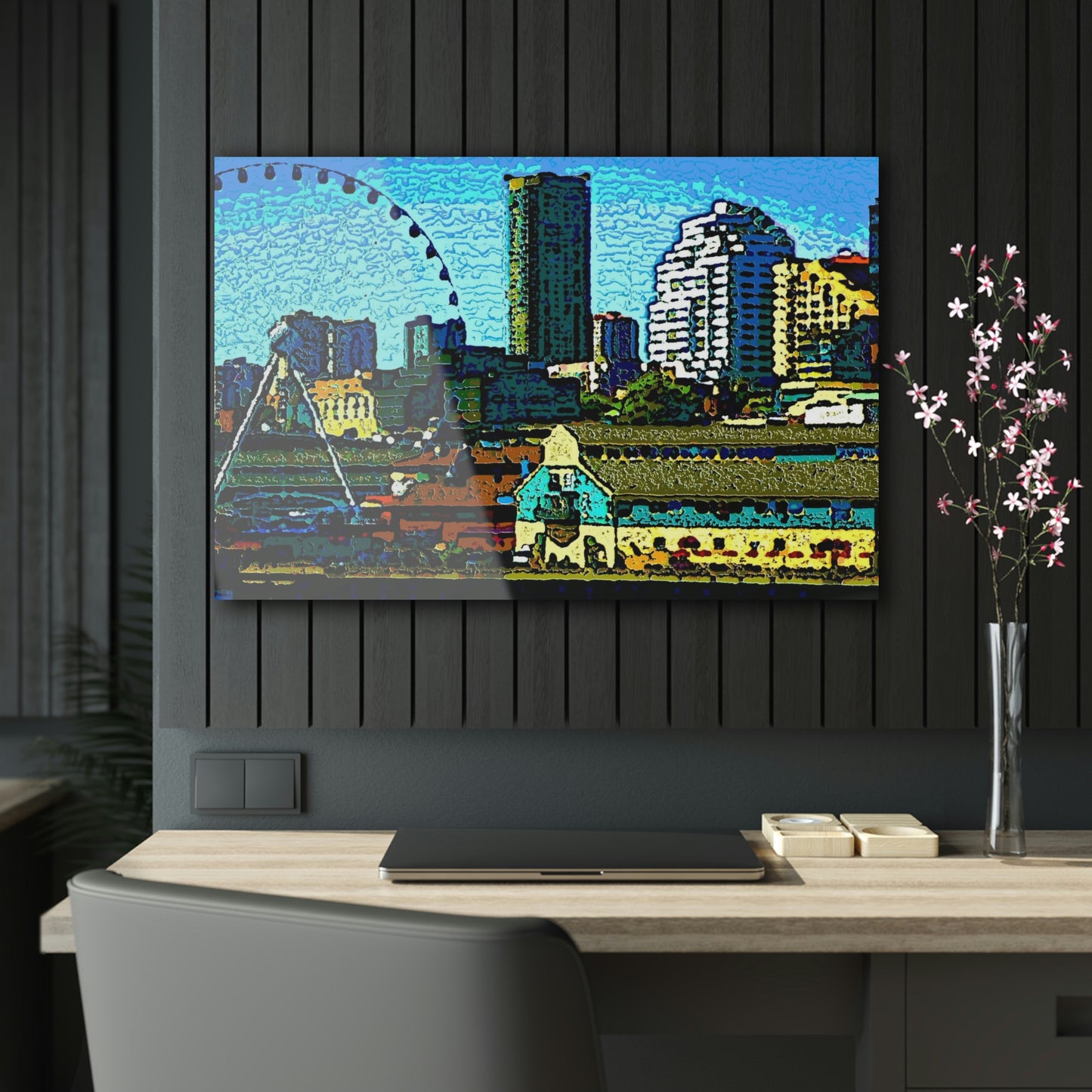 Acrylic Prints... That Classic Wheel ... 'Seattle's Wheel' ... & An Old Classic Waterside Vendors ...  'Family Archives' ... Original Works ...