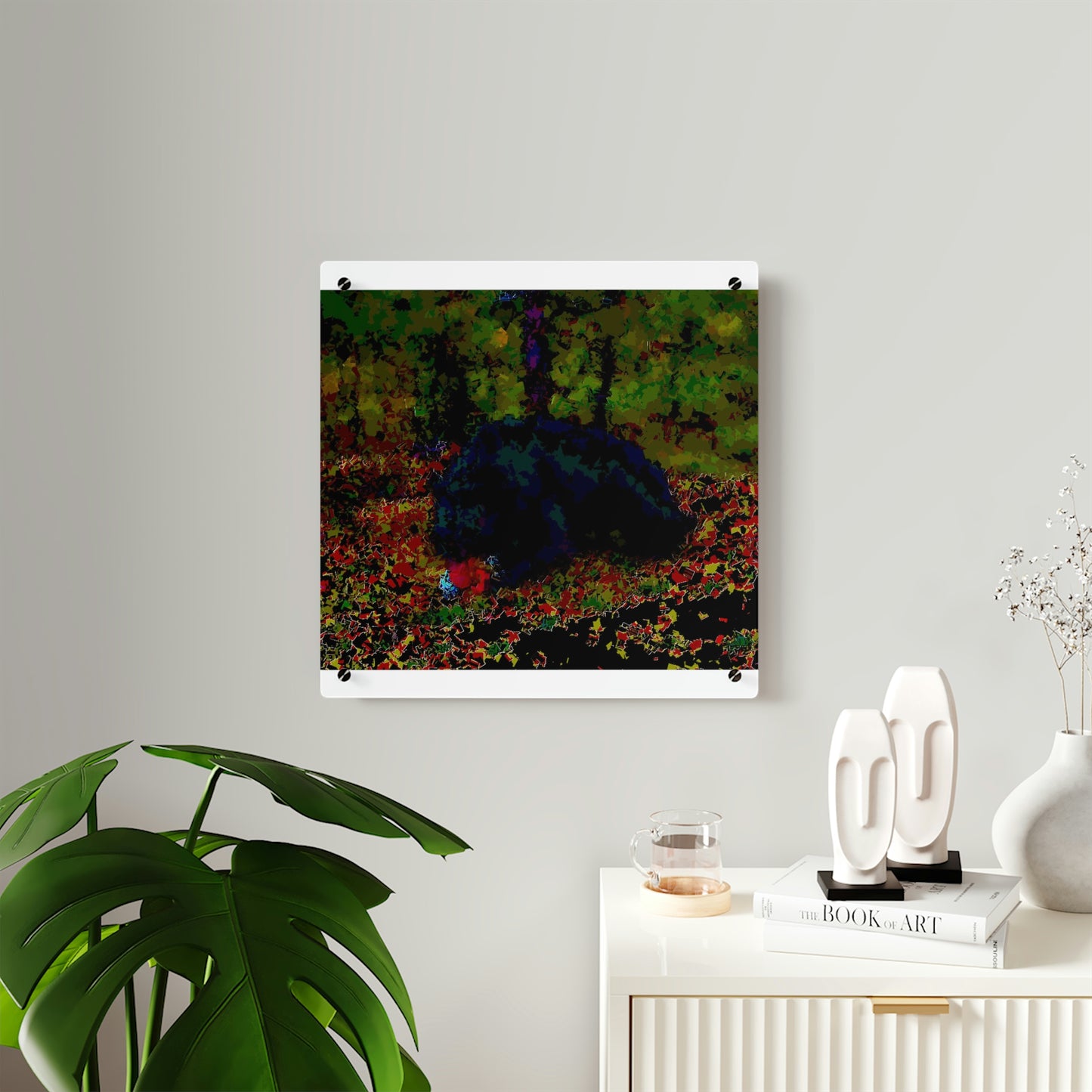 Acrylic Wall Art Panels ... RCY: "Rhett Creek Yogi ... '500 Lbs Of Autumn Season Hunger' ..."  ... September 2022 ... Central Idaho ... Original Works ...