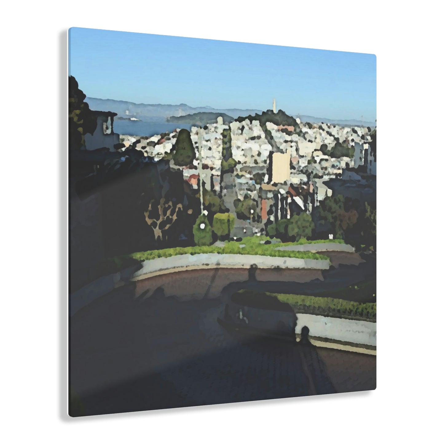 Acrylic Prints ... "Lombard Street San Francisco, CA, USA" ... Family Archives 1970's ... Original Works ...