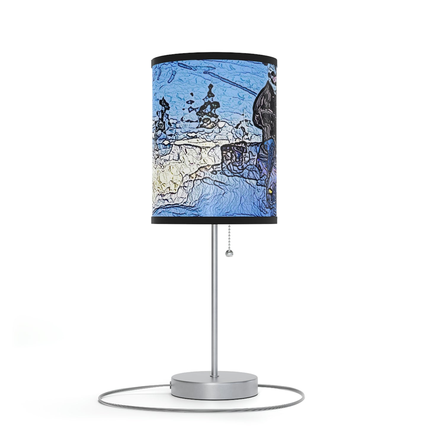 Lamp on a Stand, US|CA plug ... Blasting Through-The-Powder ... 'Central Idaho Mounains ... ' 2Dec22 ...