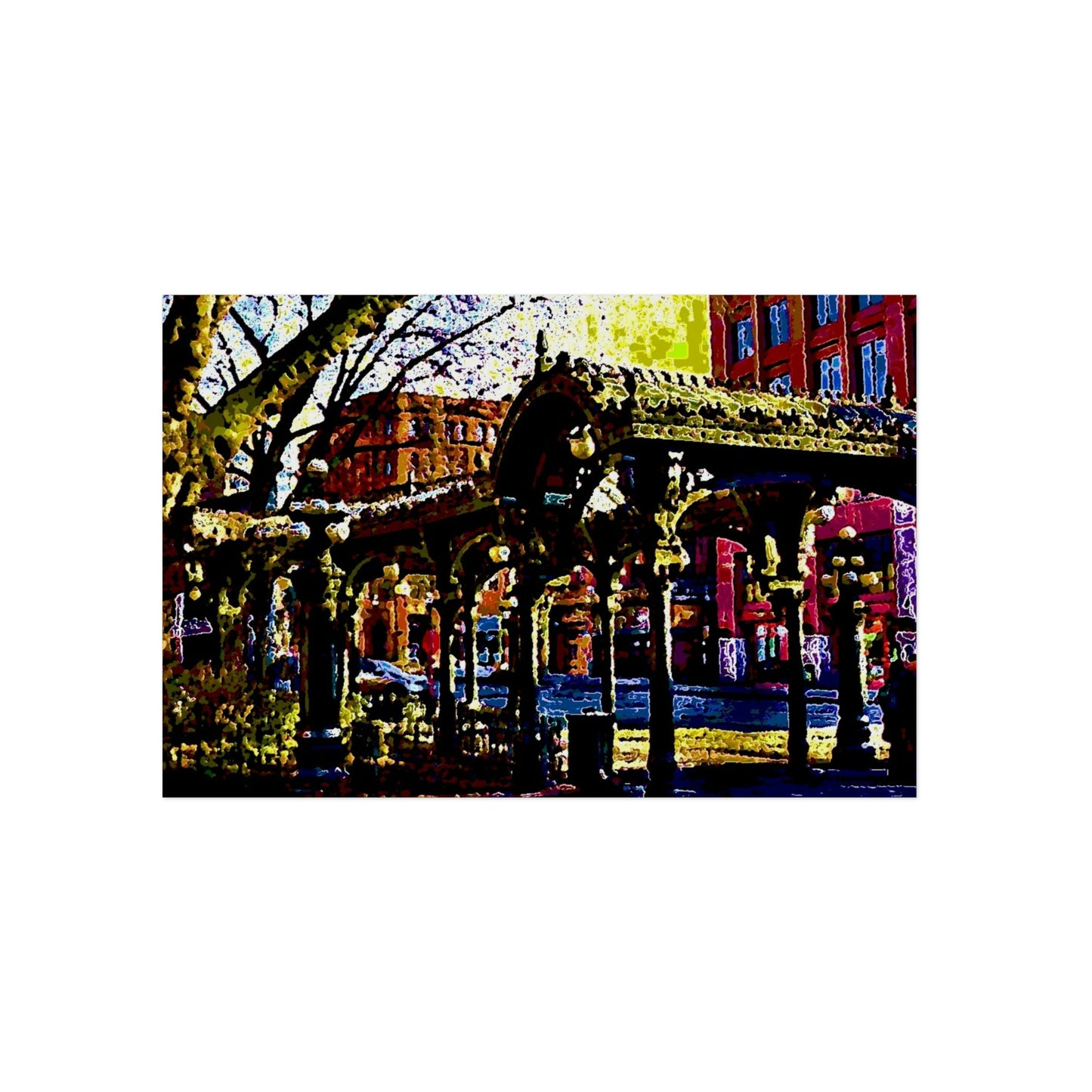 Aluminum Composite Panels ... Pioneer Square, Seattle, Washington: Gazebo, ..."Waiting For The Bus_2" ... Family Archives ... 2010 ... Original Works ...