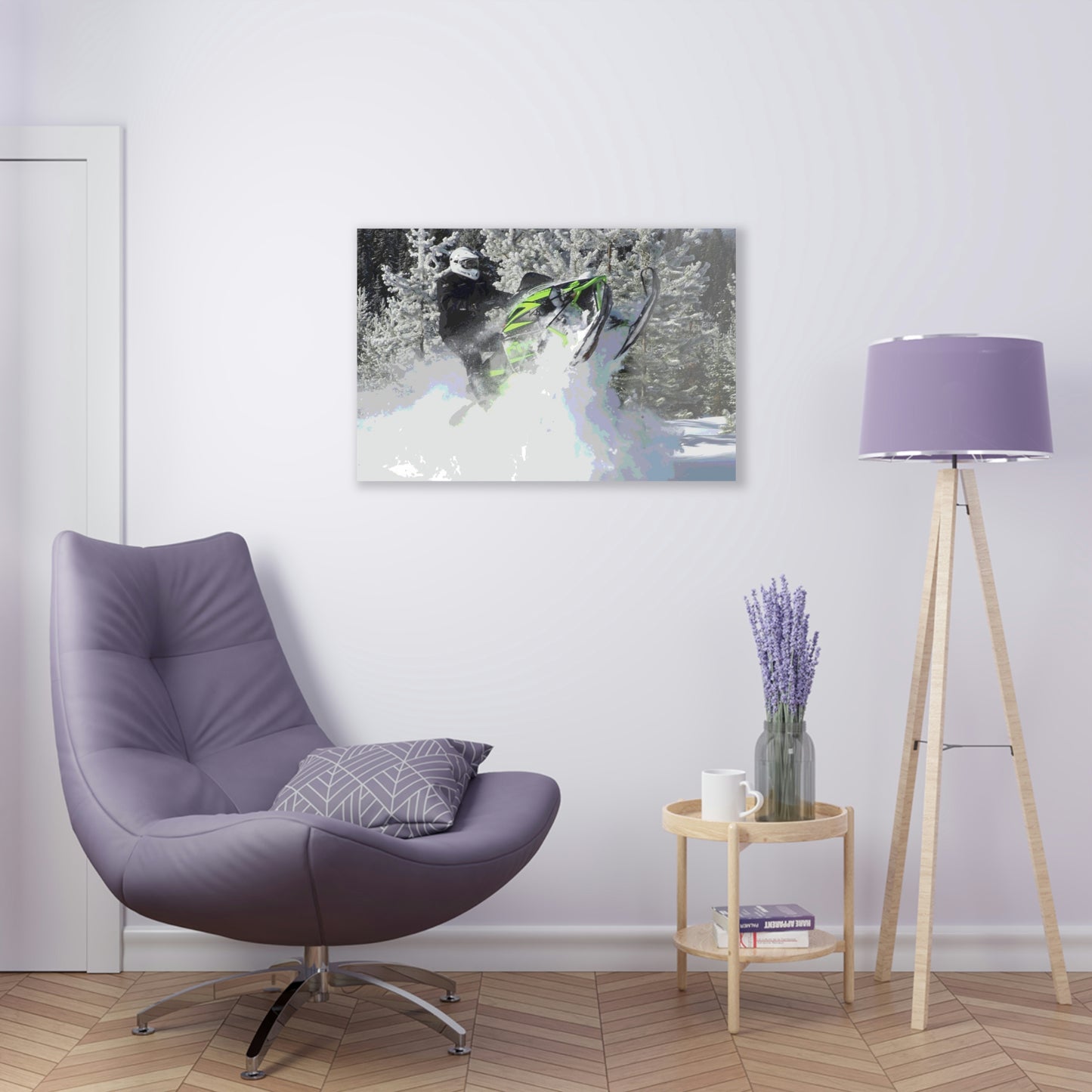 Acrylic Prints ... "No Time 'Like-Air-Time' ..." ... A True Master At His Craft ... December 2022, Rhett Creek, Idaho ... Original Works ...