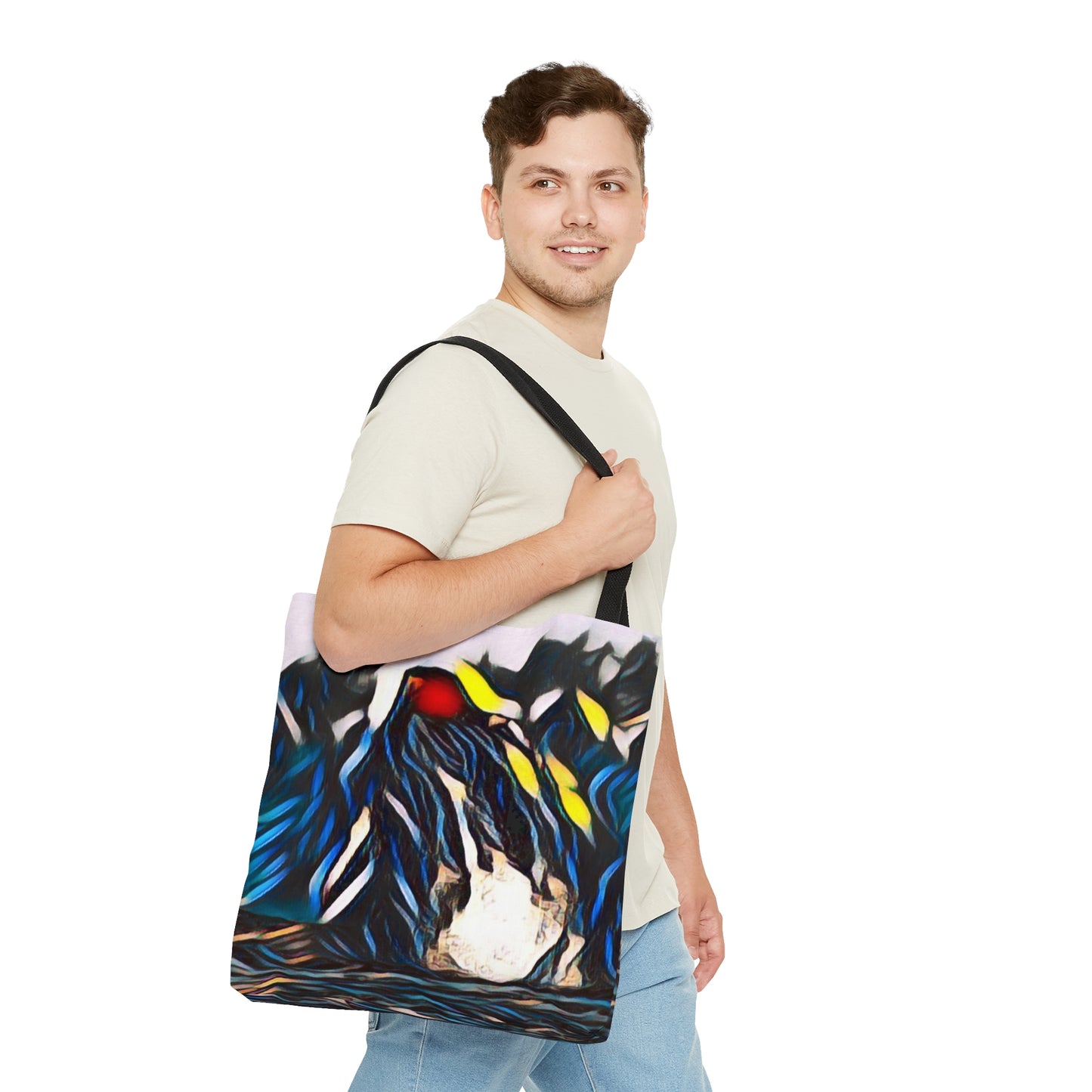 Tote Bag (AOP) ... "Ken's Favourite Humpback Breach" ... Circa: 21st Century ... Maui, HI ... Original Works ...