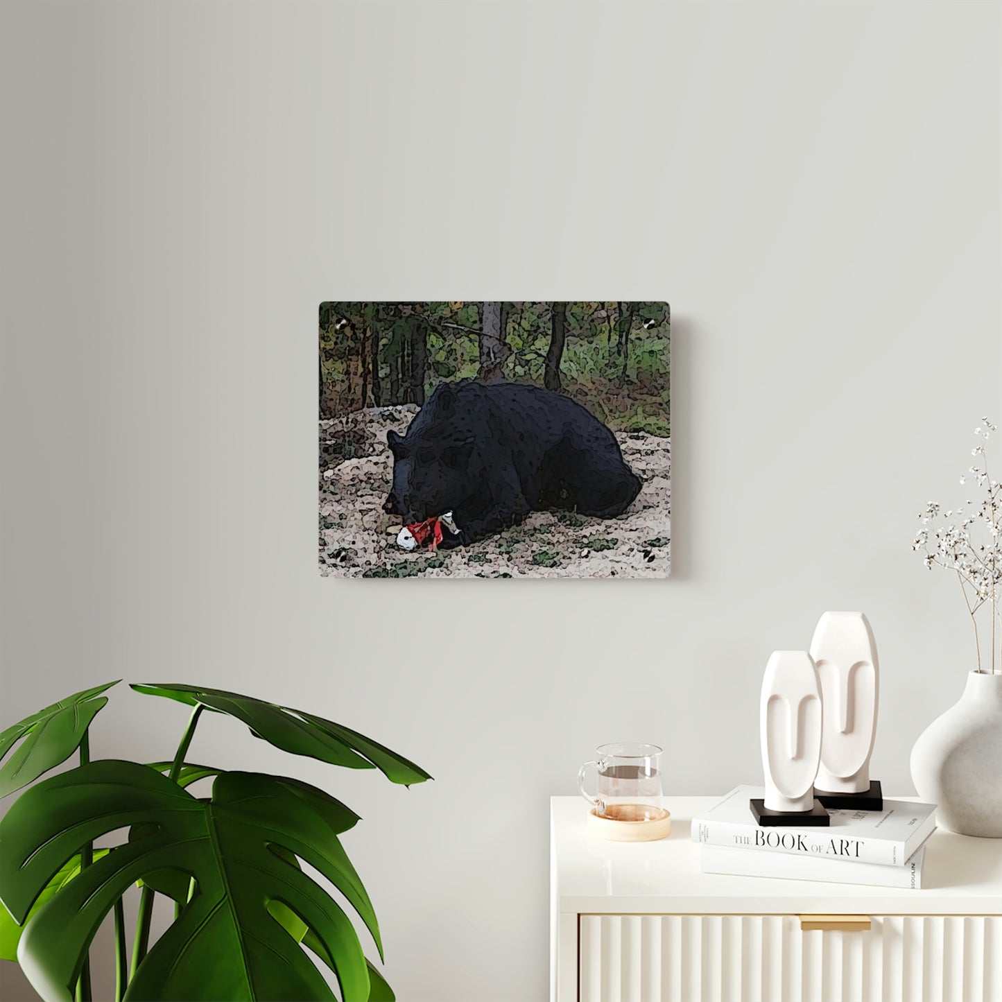 Acrylic Wall Art Panels ... RCY: "Rhett Creek Yogi ... '500 Lbs Of Autumn Season Hunger' ..."  ... September 2022 ... Central Idaho ... Original Works ...