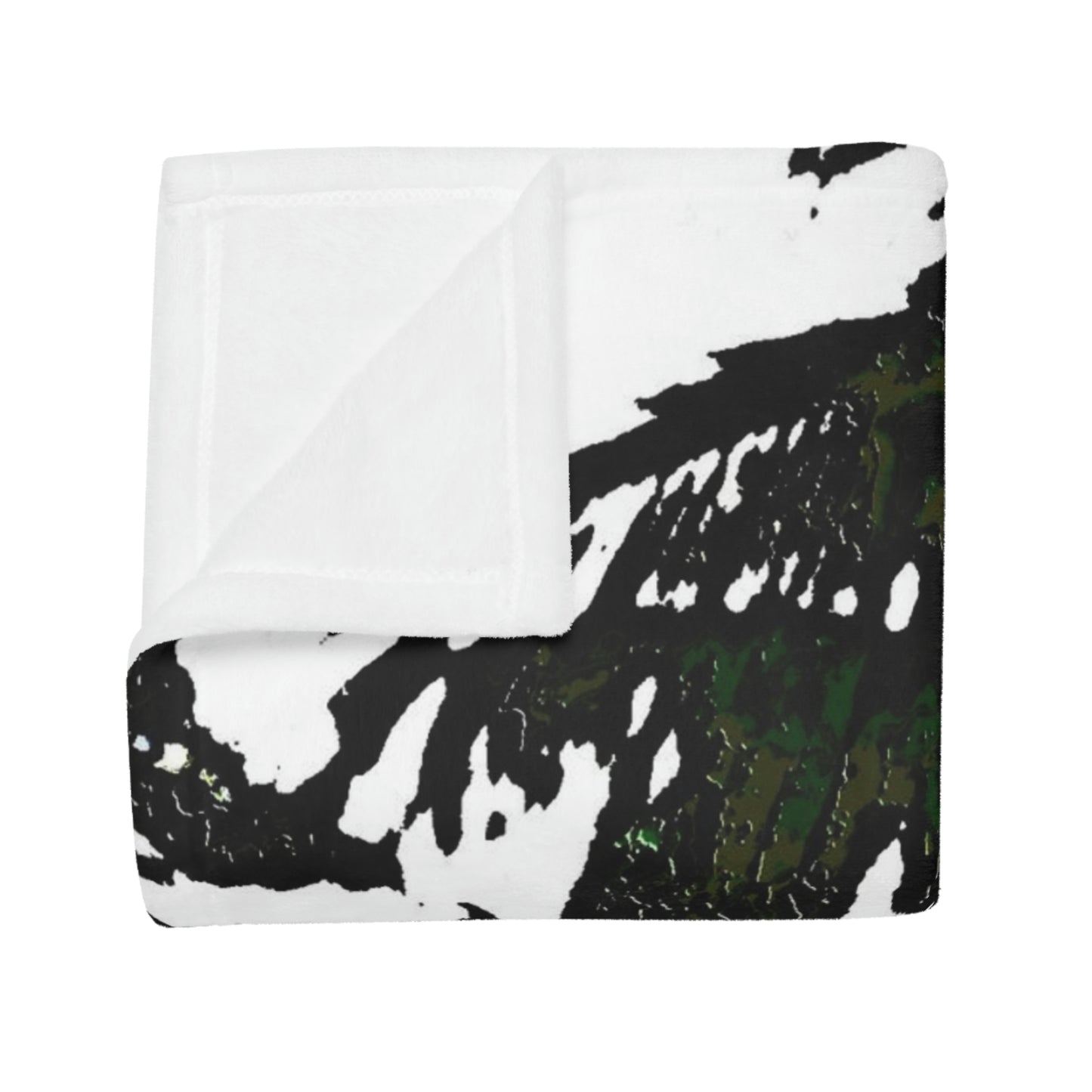 Plush Fleece Blanket ... "A Beautiful Beach Amongst The Palms" ... The Outrigger Waikiki, Honolulu, Oahu ... Original Works ...