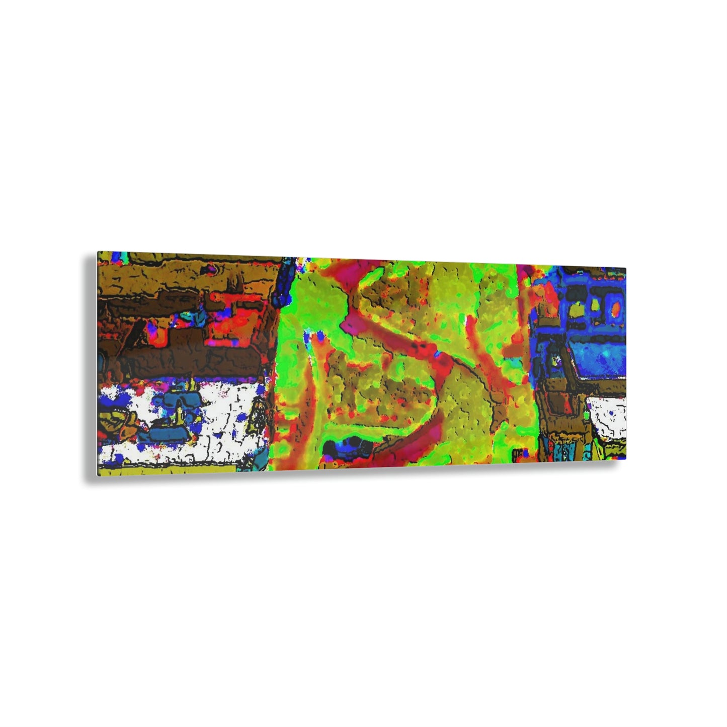 Acrylic Prints ... A Crazy Street ... 'Eight Winding Curve-Switchbacks' ... "Lombard Street, San Francisco, CA' ... Family Archives: 1970's ... Original Works ...